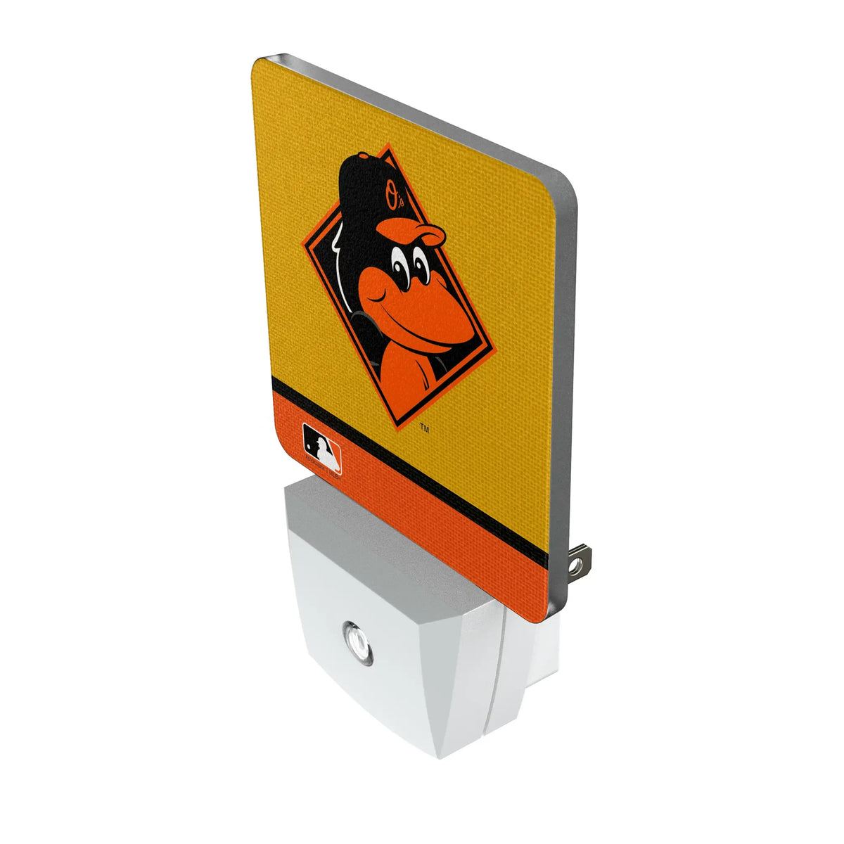 Baltimore Orioles Stripe Night Light 2-Pack - Isometric View
