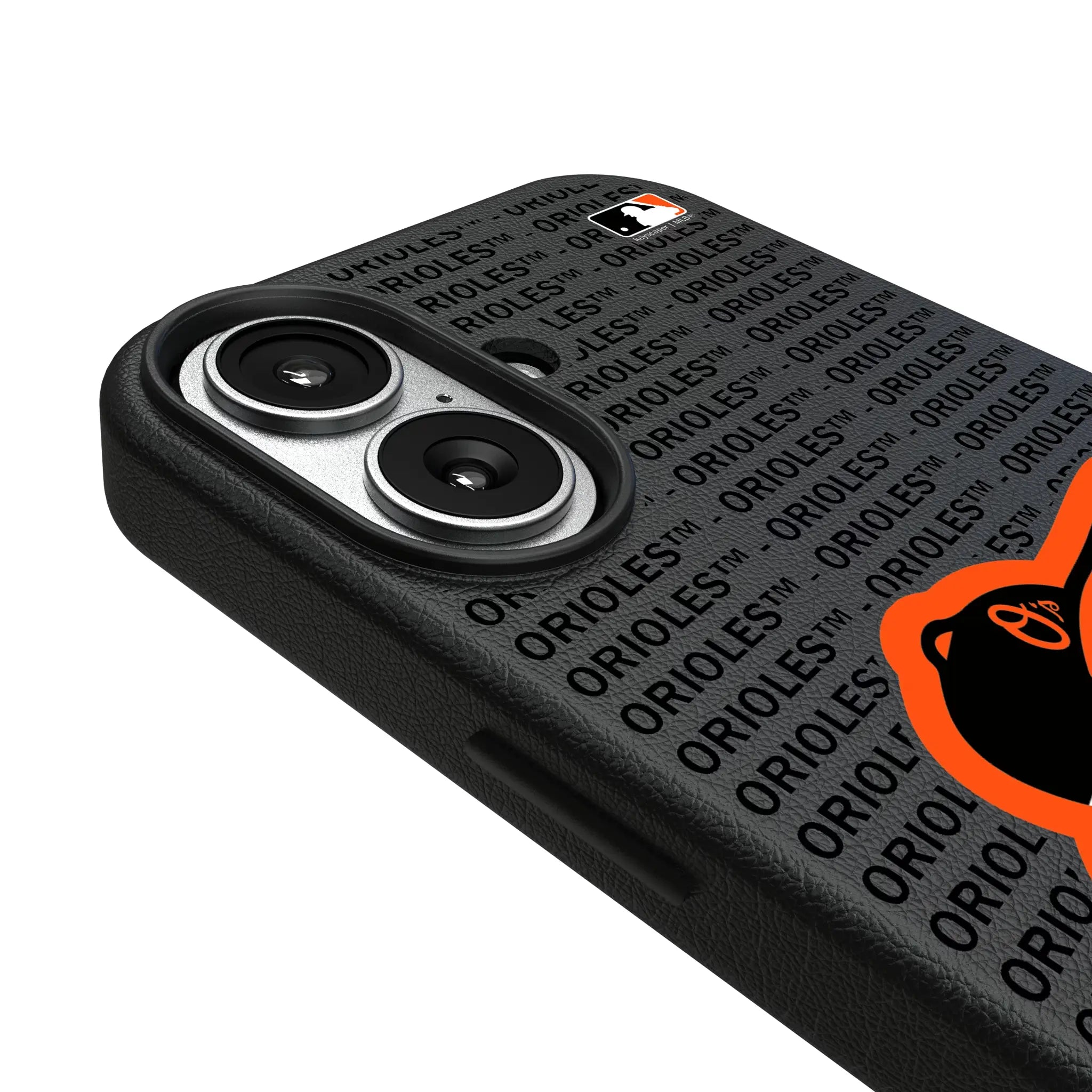 Baltimore Orioles Text Backdrop iPhone MagSafe Compatible Phone Case for Apple iPhone - Detail#Device_iPhone 17