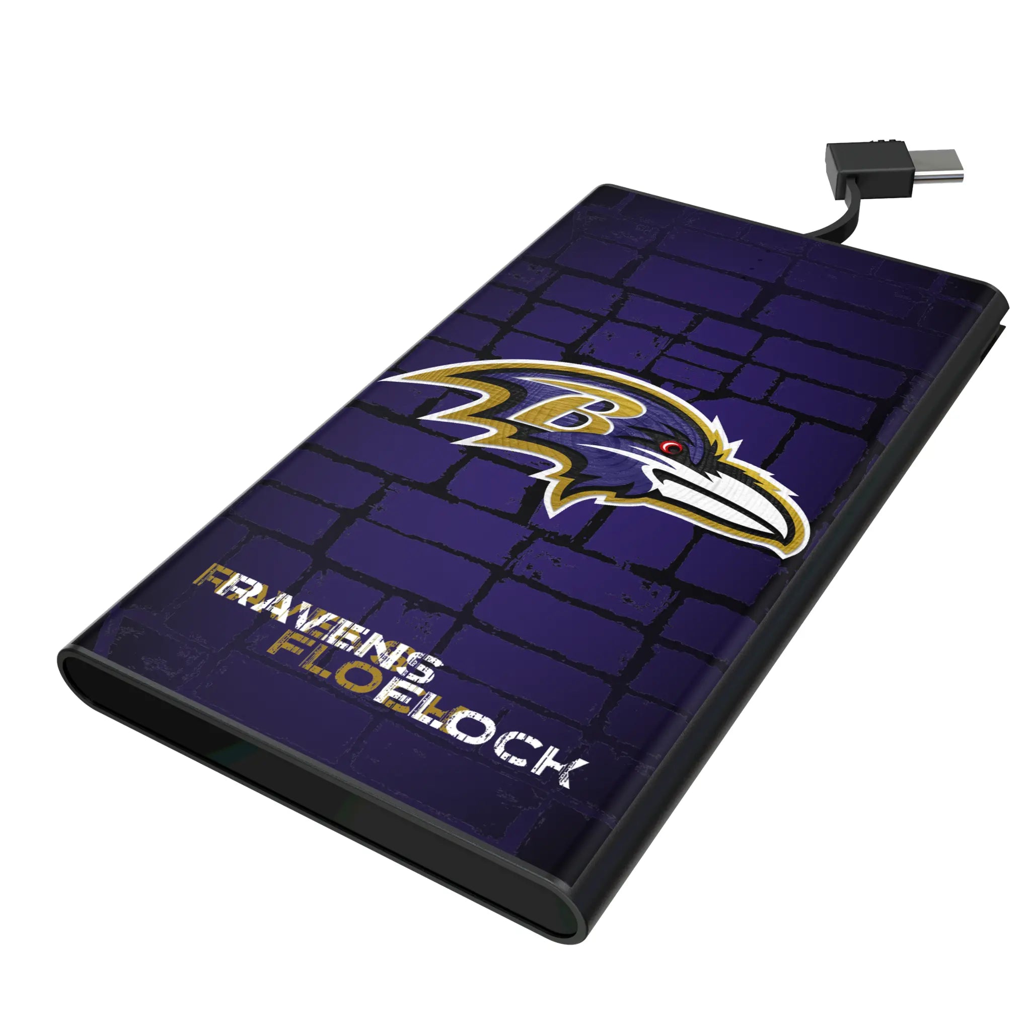 Baltimore Ravens Brick 5000mAh Flat Power Bank
