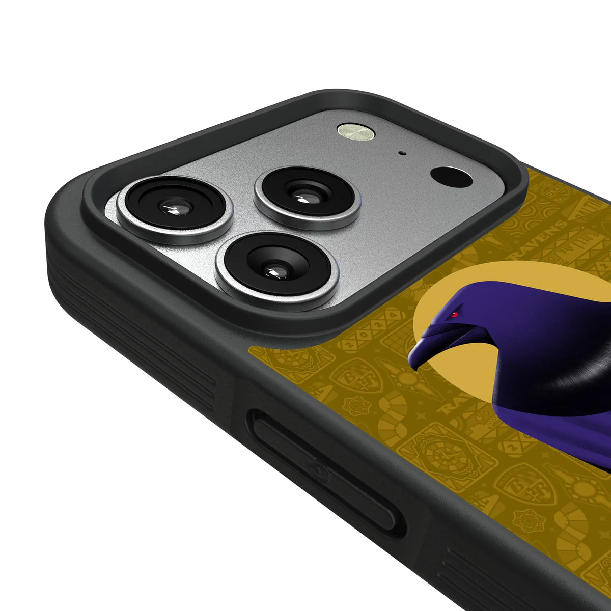 Baltimore Ravens Deco iPhone Bump Phone Case for Apple iPhone - Detail#Device_iPhone 17 Pro