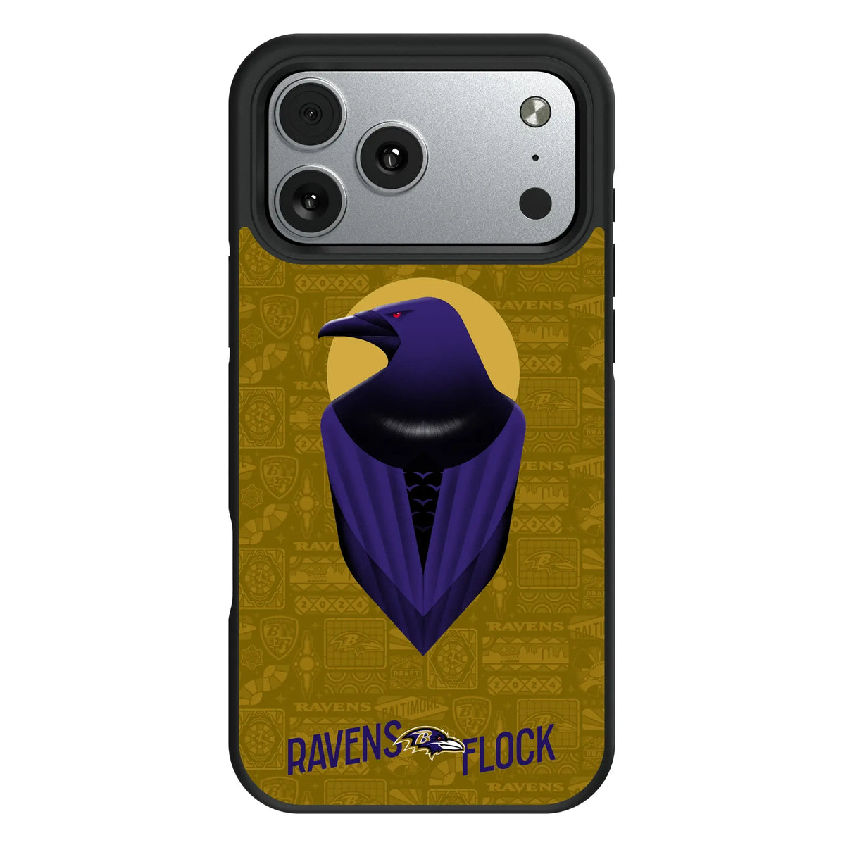 Baltimore Ravens Deco iPhone Bump Phone Case for Apple iPhone#Device_iPhone 17 Pro Max