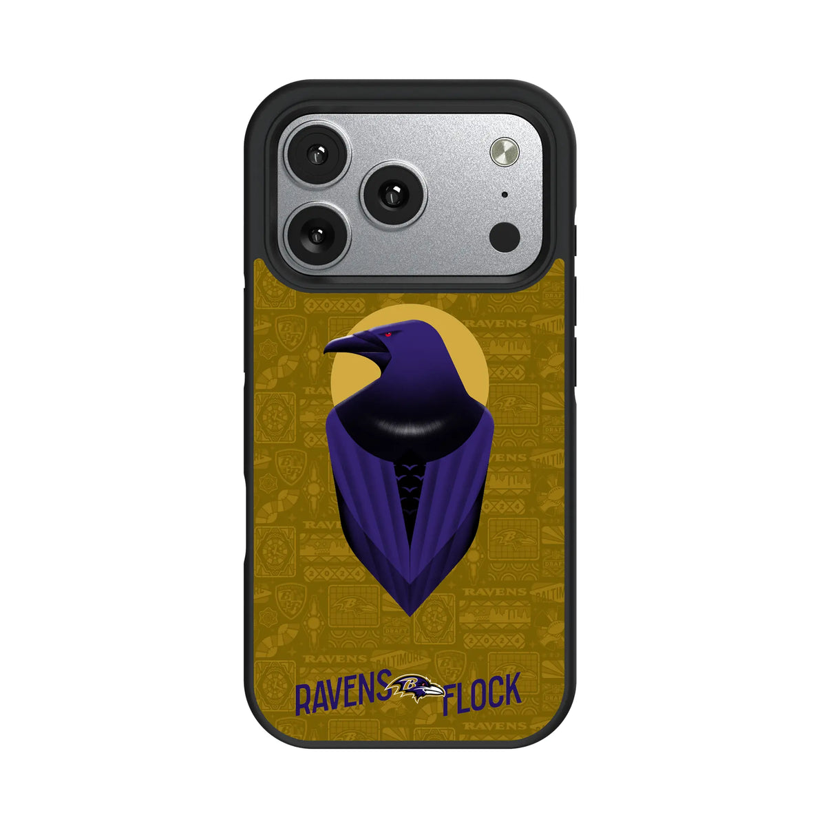 Baltimore Ravens Deco iPhone Bump Phone Case for Apple iPhone#Device_iPhone 17 Pro