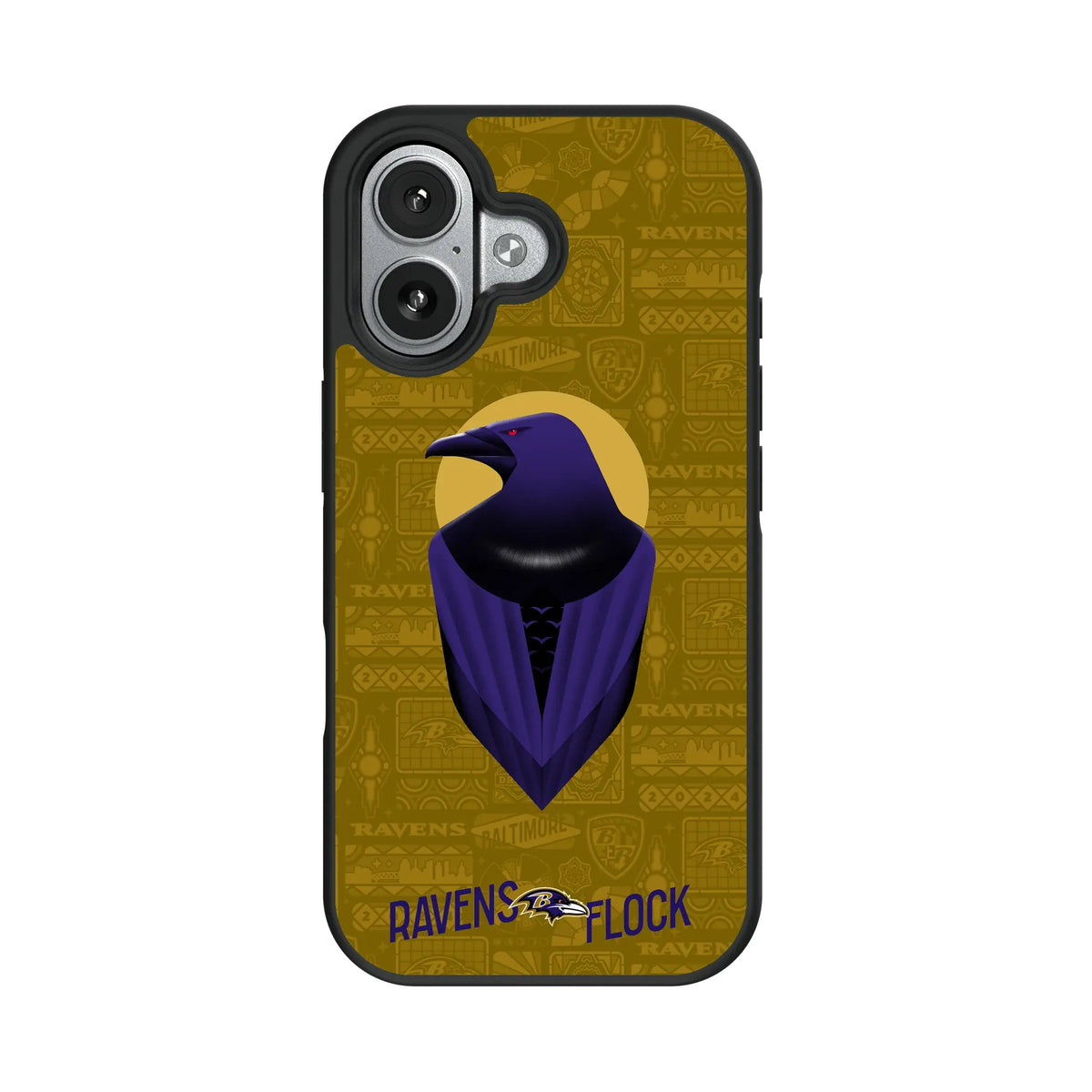 Baltimore Ravens Deco iPhone Bump Phone Case for Apple iPhone#Device_iPhone 17