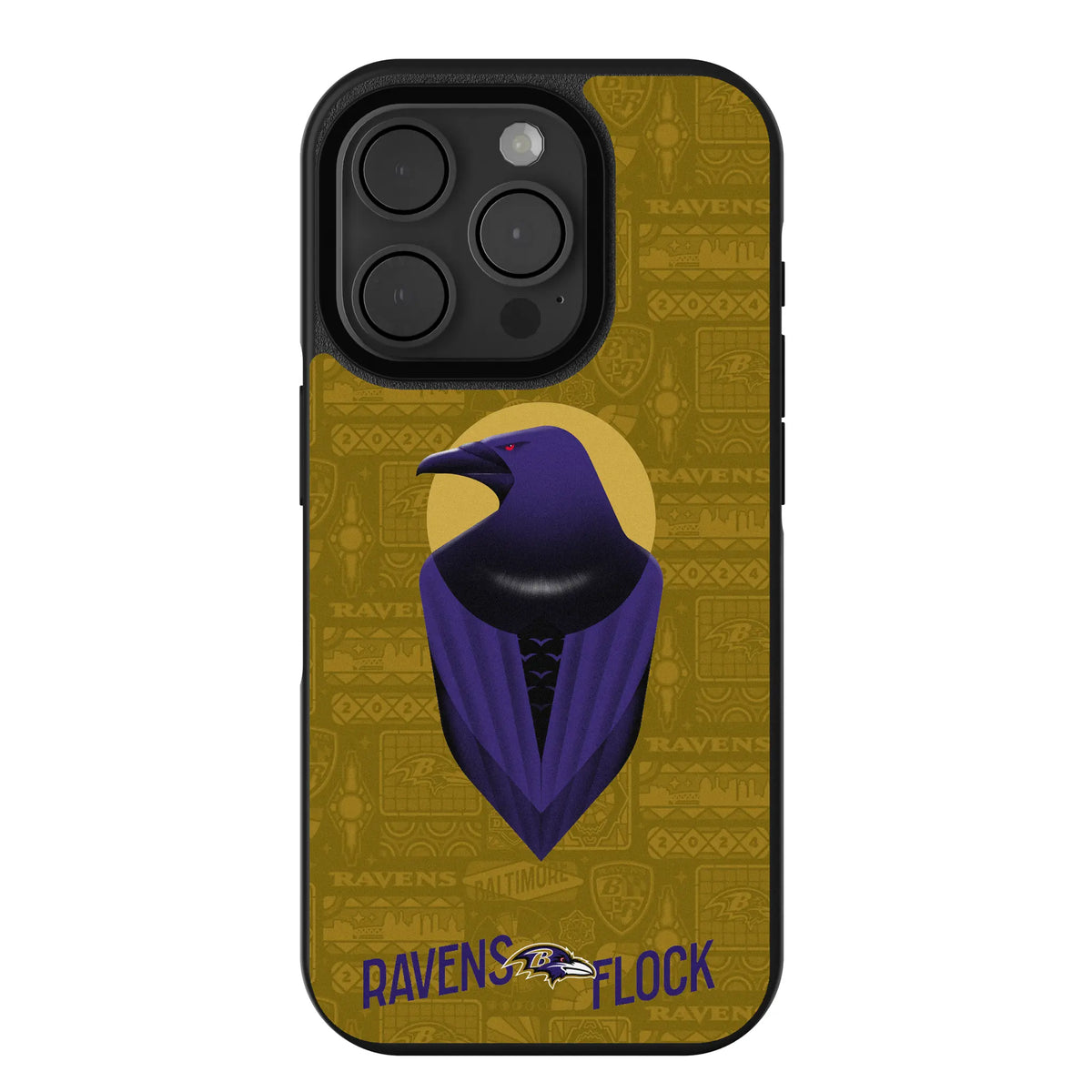 Baltimore Ravens Deco iPhone Bump Phone Case for Apple iPhone