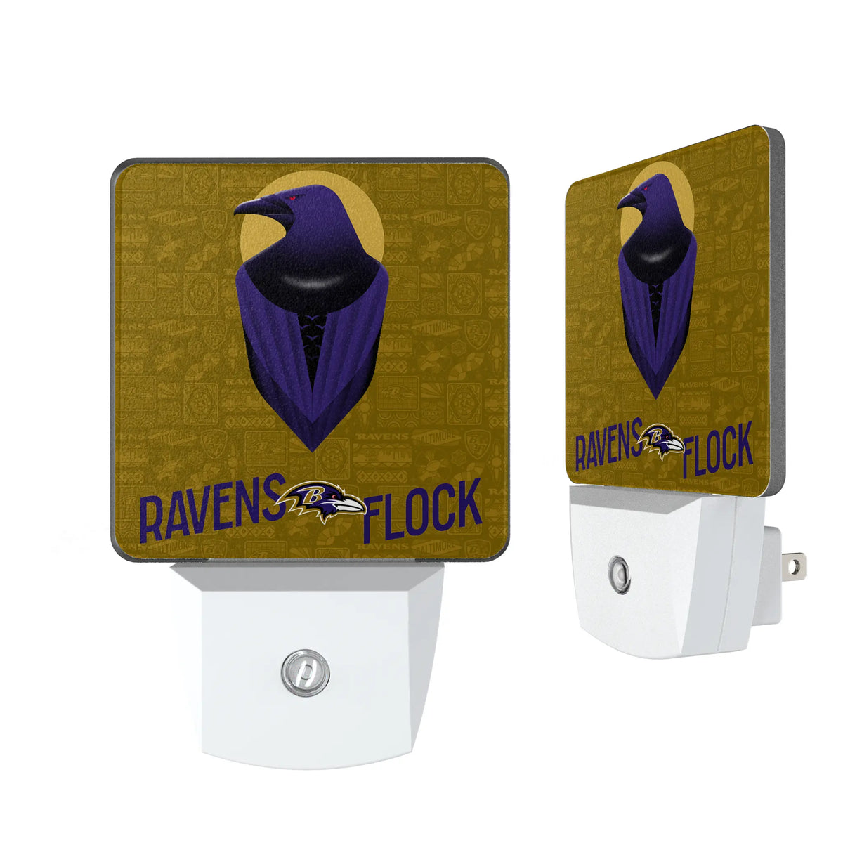 Baltimore Ravens Deco Night Light 2-Pack