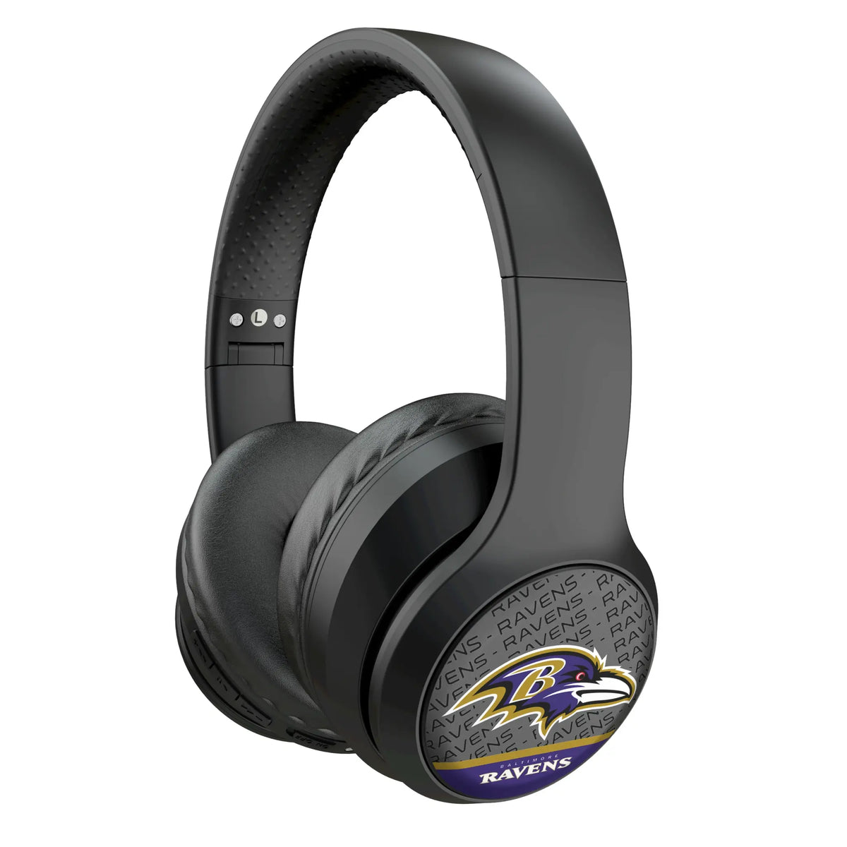 Baltimore Ravens Endzone Plus Wireless Over-Ear Headphones With Case