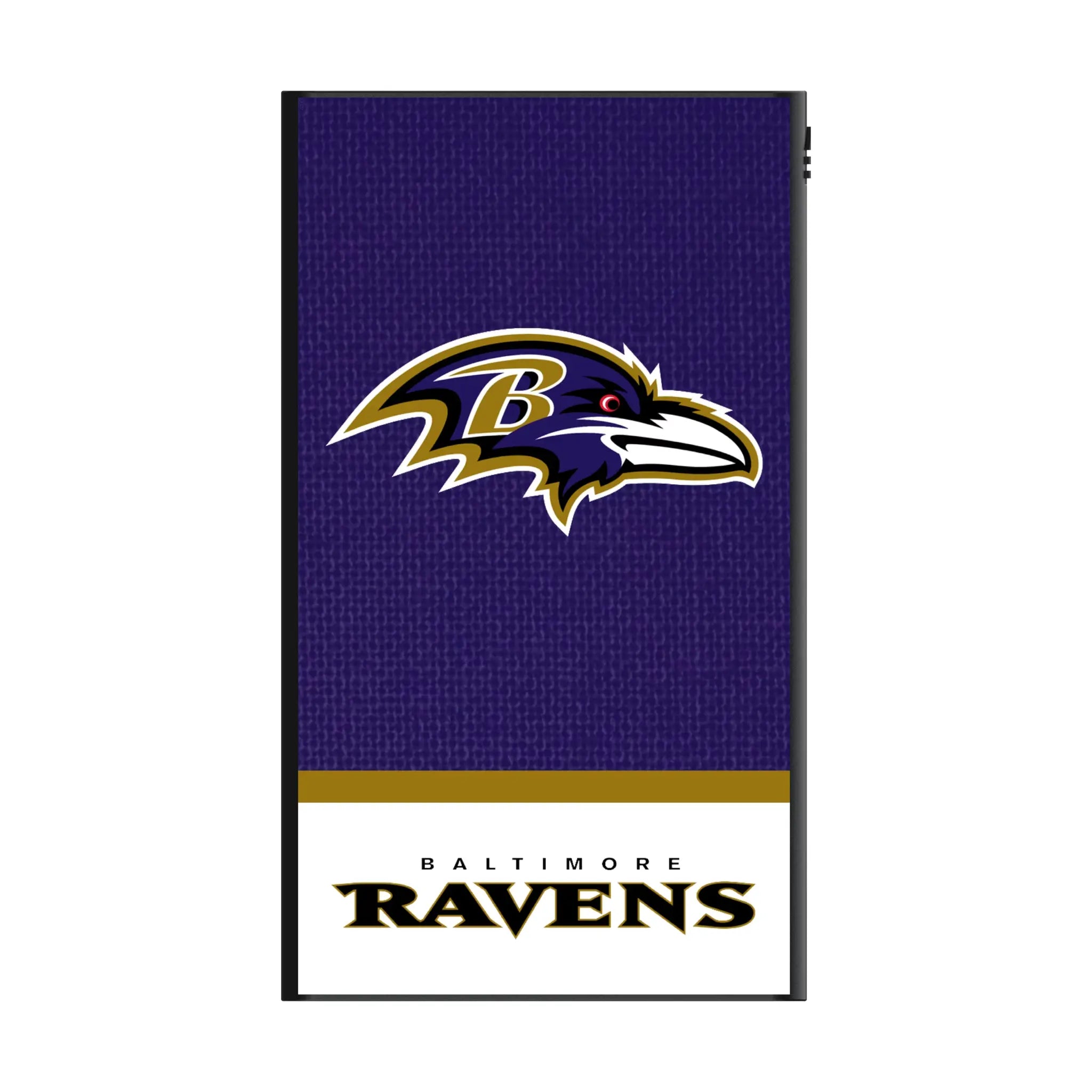 Baltimore Ravens Endzone Solid 5000mAh Flat Power Bank