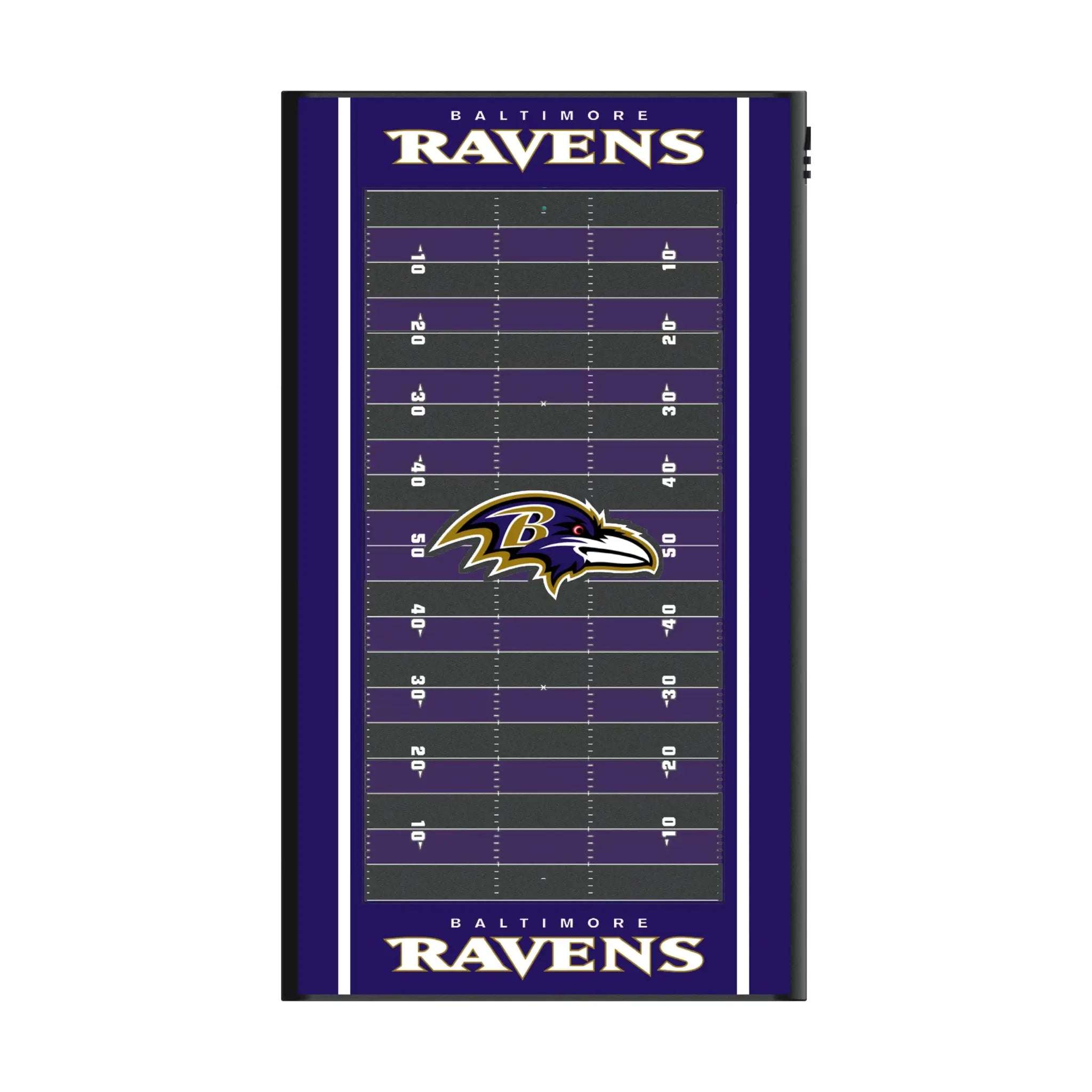 Baltimore Ravens Field 5000mAh Flat Power Bank