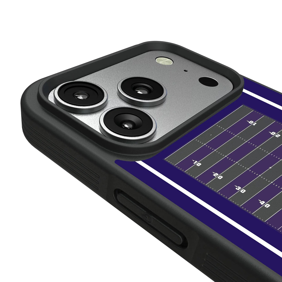 Baltimore Ravens Field iPhone Bump Phone Case for Apple iPhone - Detail#Device_iPhone 17 Pro