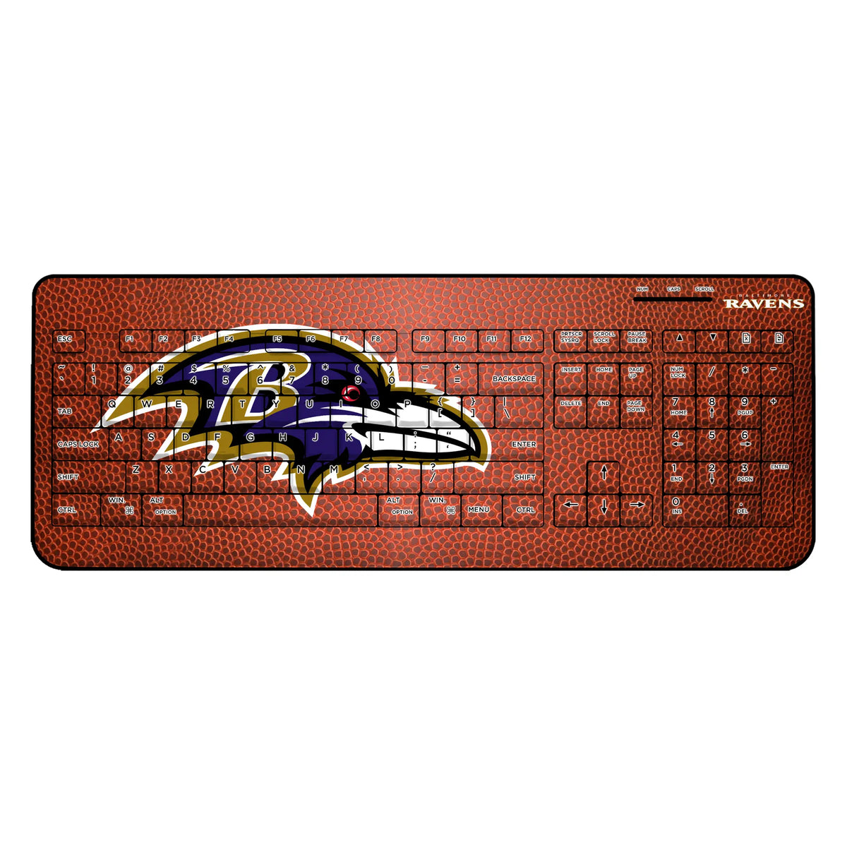Baltimore Ravens Football Wireless USB Keyboard