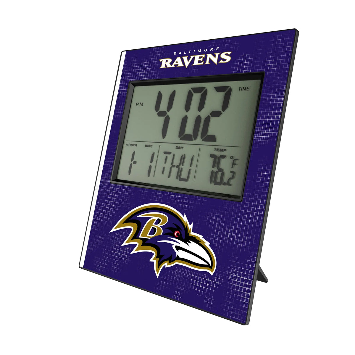 Baltimore Ravens Hatch Wall Clock