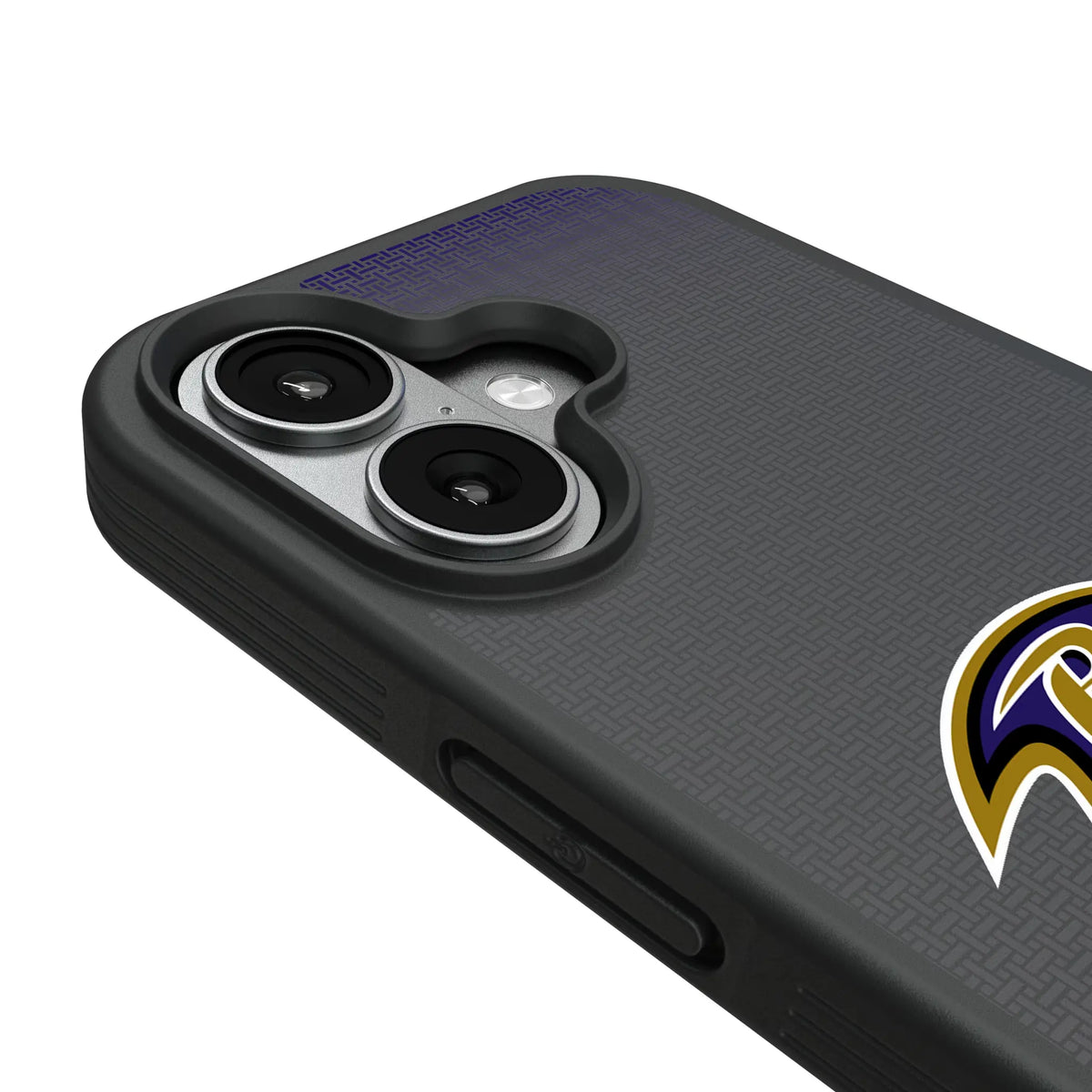 Baltimore Ravens Linen iPhone Bump Phone Case for Apple iPhone - Detail#Device_iPhone 17