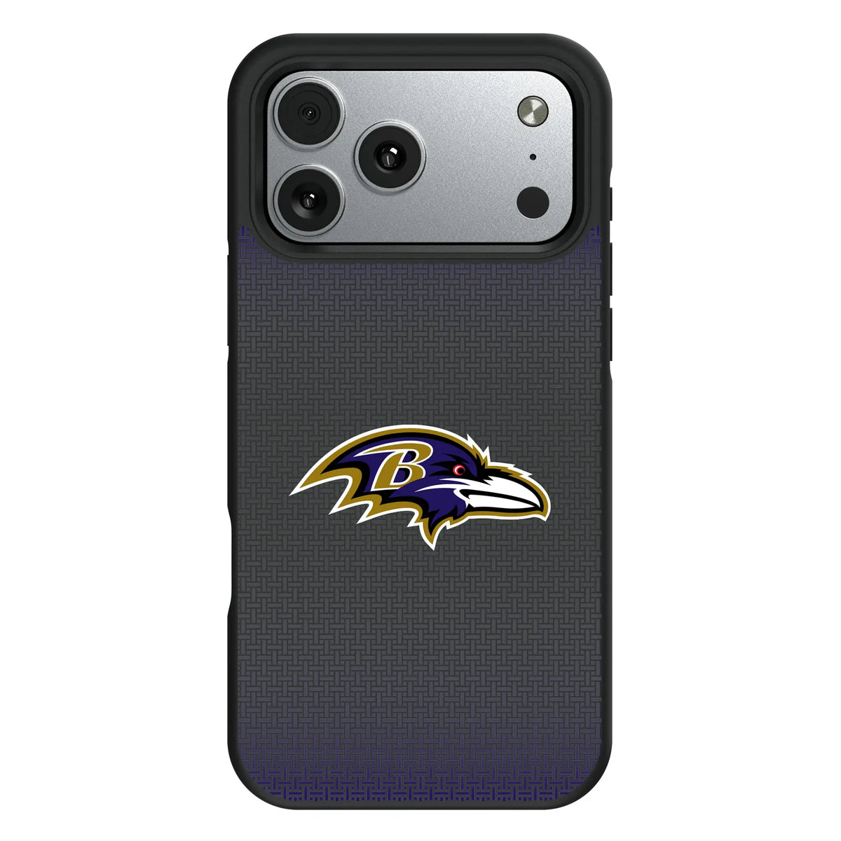 Baltimore Ravens Linen iPhone Bump Phone Case for Apple iPhone#Device_iPhone 17 Pro Max
