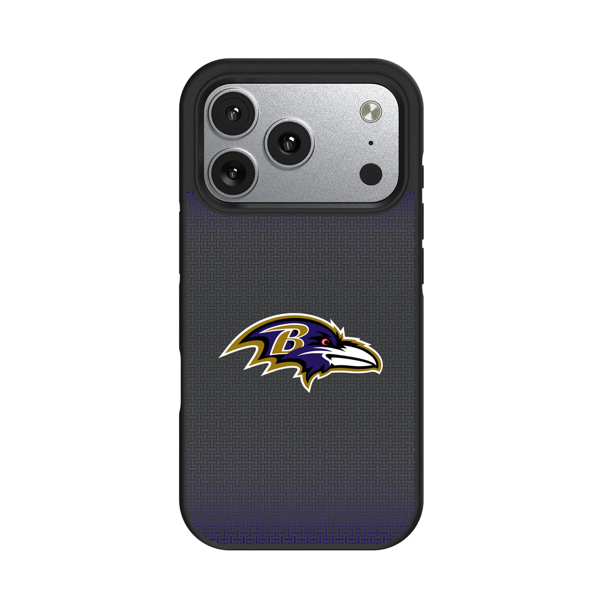 Baltimore Ravens Linen iPhone Bump Phone Case for Apple iPhone#Device_iPhone 17 Pro