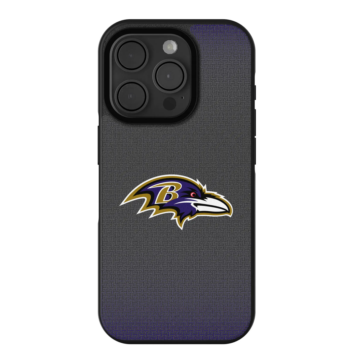 Baltimore Ravens Linen iPhone Bump Phone Case for Apple iPhone