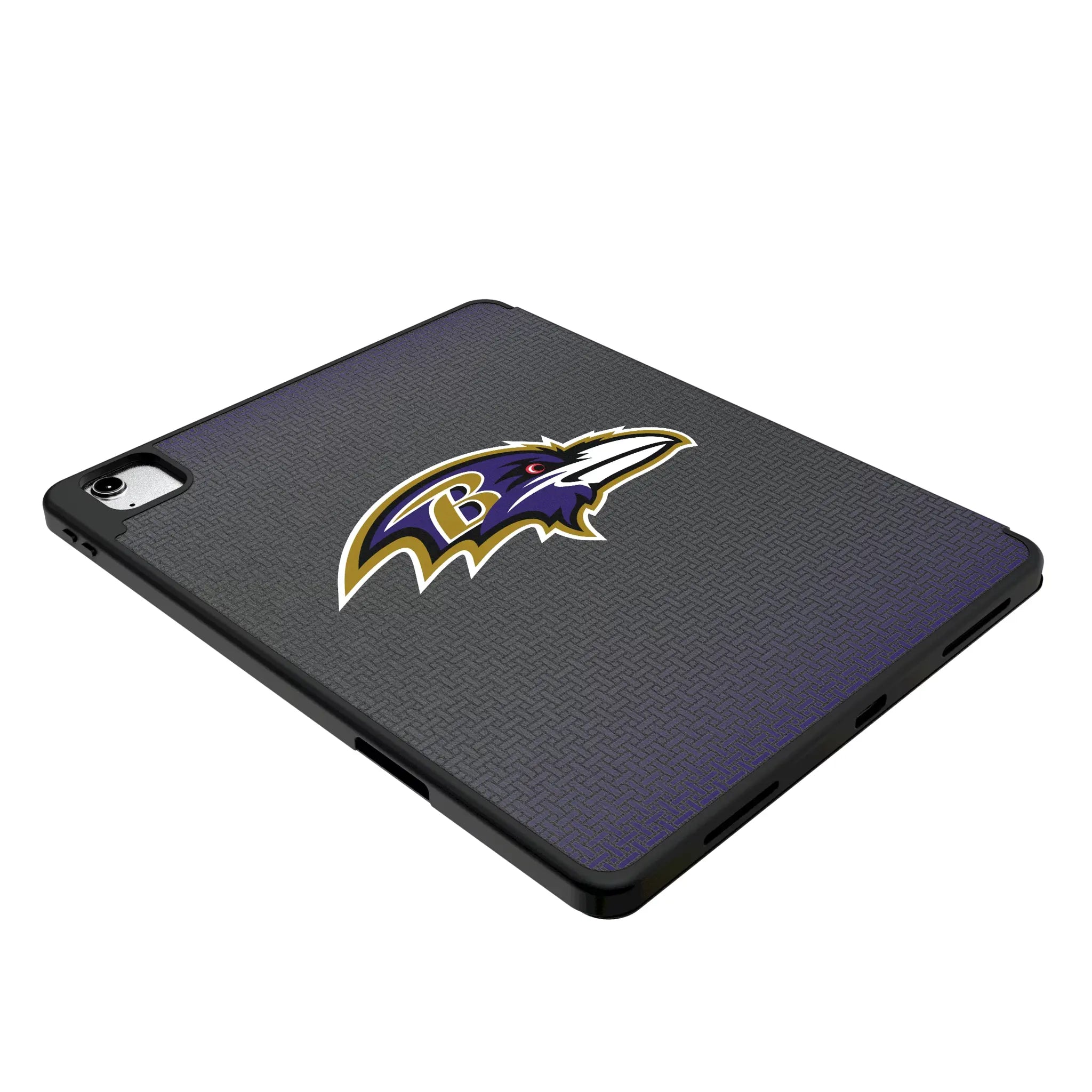 Baltimore Ravens Linen iPad Tablet Case for Apple iPad - Isometric View