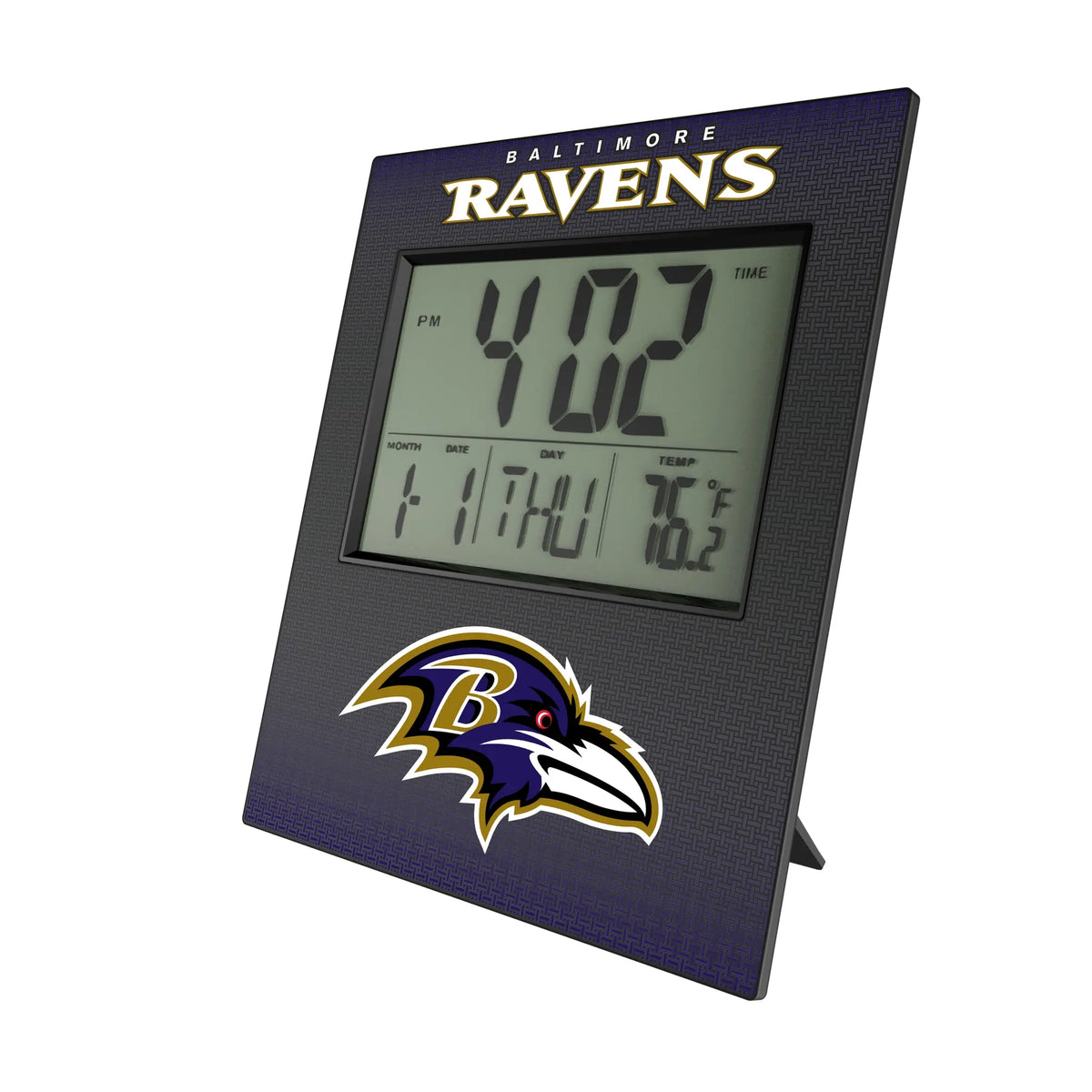 Baltimore Ravens Linen Wall Clock