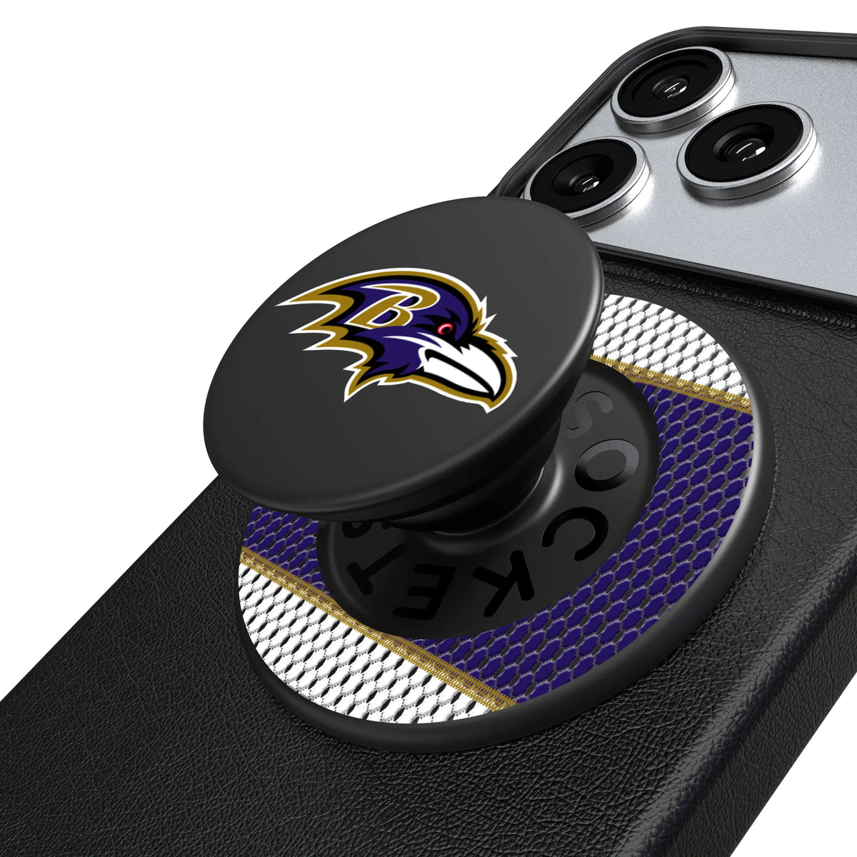 Baltimore Ravens Mesh Popsockets Round Magnetic