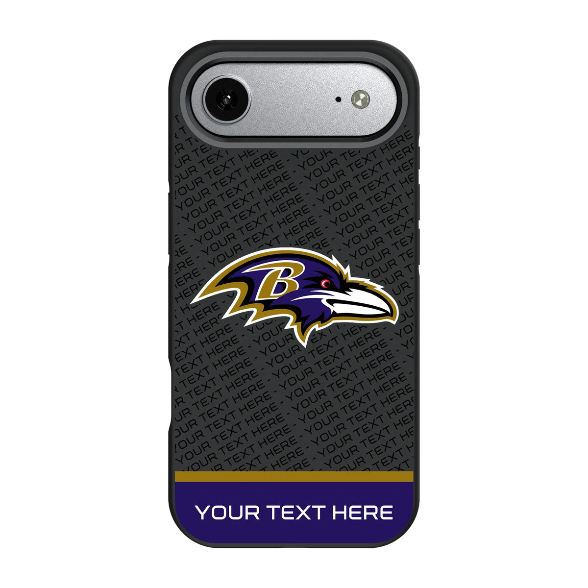 Baltimore Ravens Personalized EndZone Plus iPhone Bump Phone Case for Apple iPhone#Device_iPhone Air