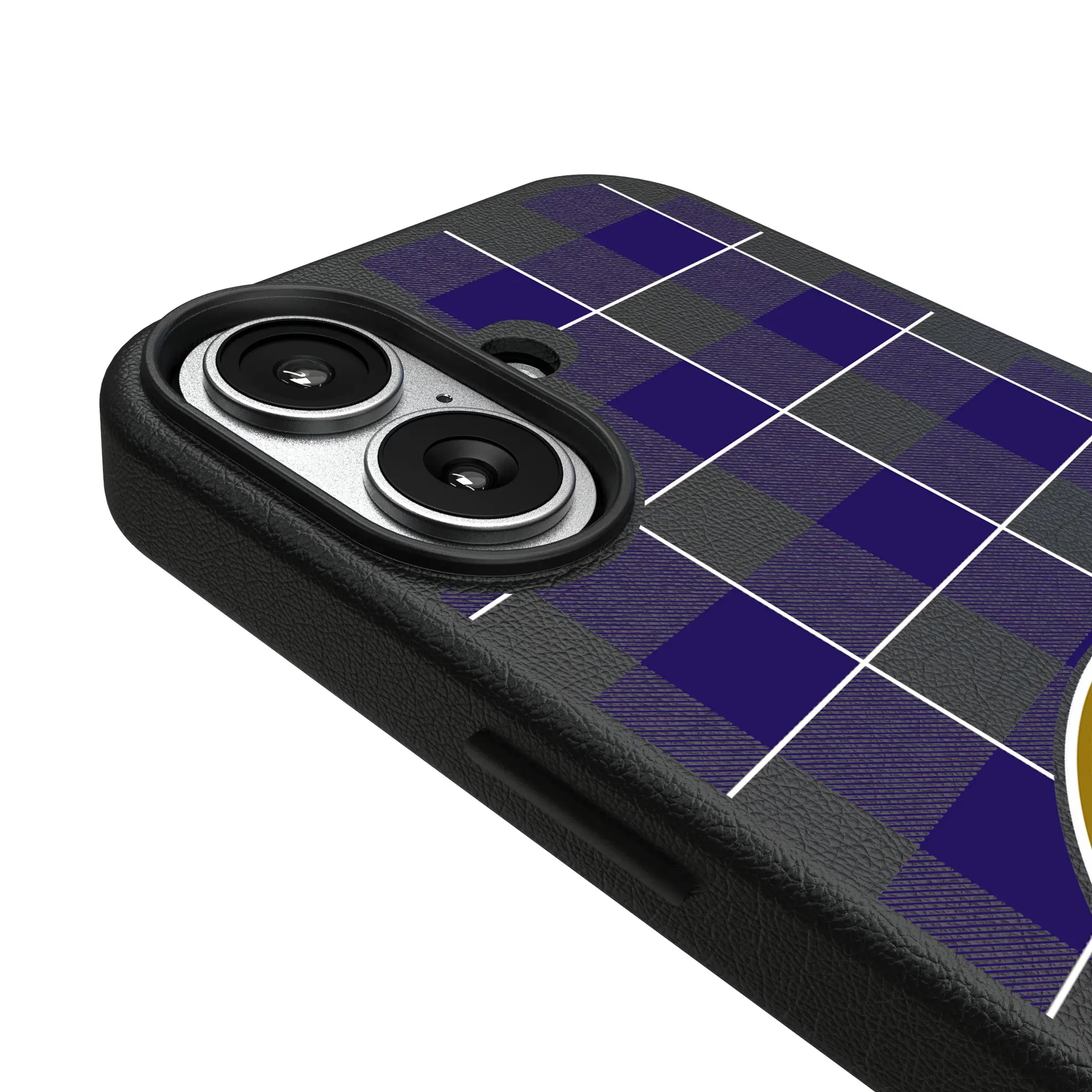 Baltimore Ravens Plaid iPhone MagSafe Compatible Phone Case for Apple iPhone - Detail#Device_iPhone 17