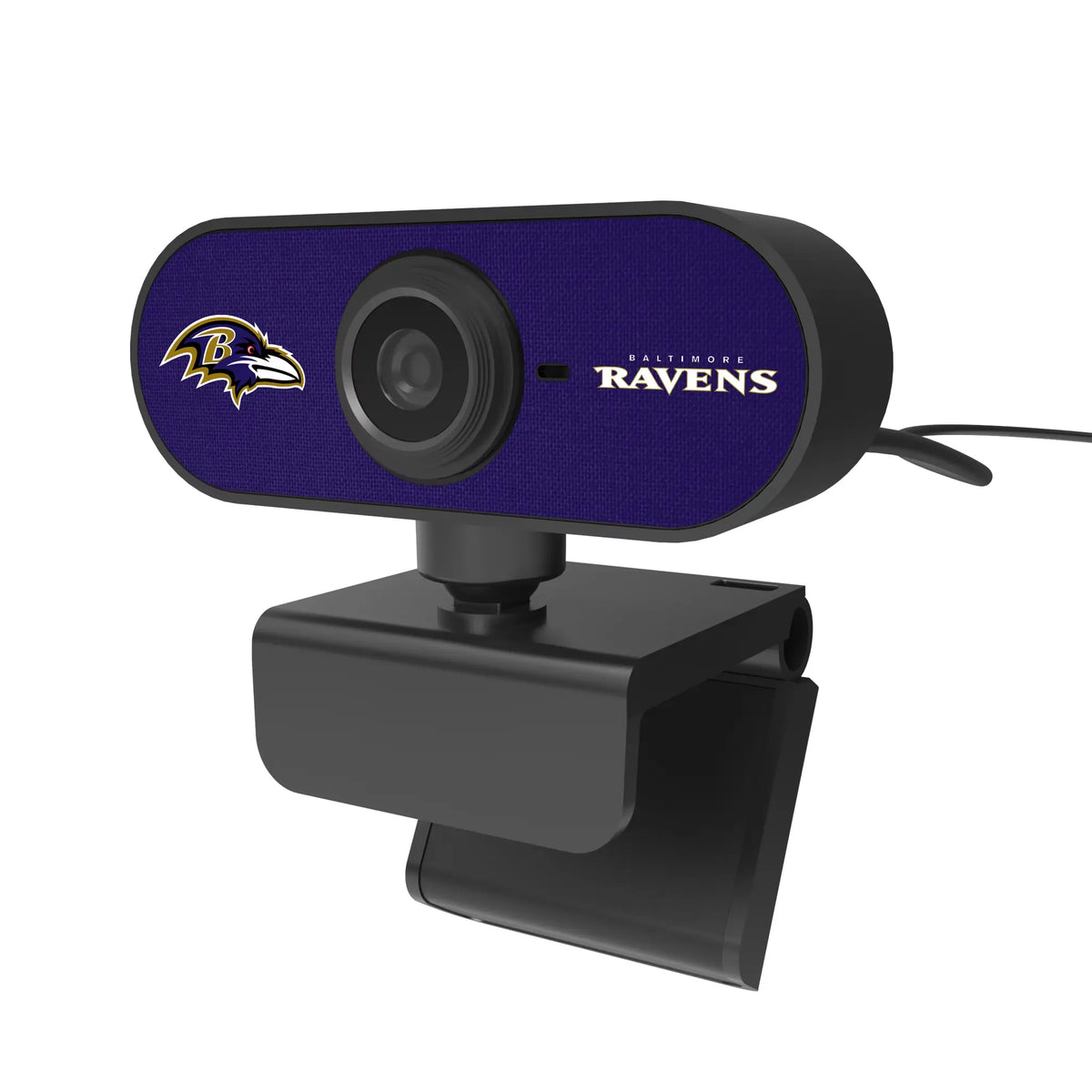 Baltimore Ravens Solid Webcam - Isometric View