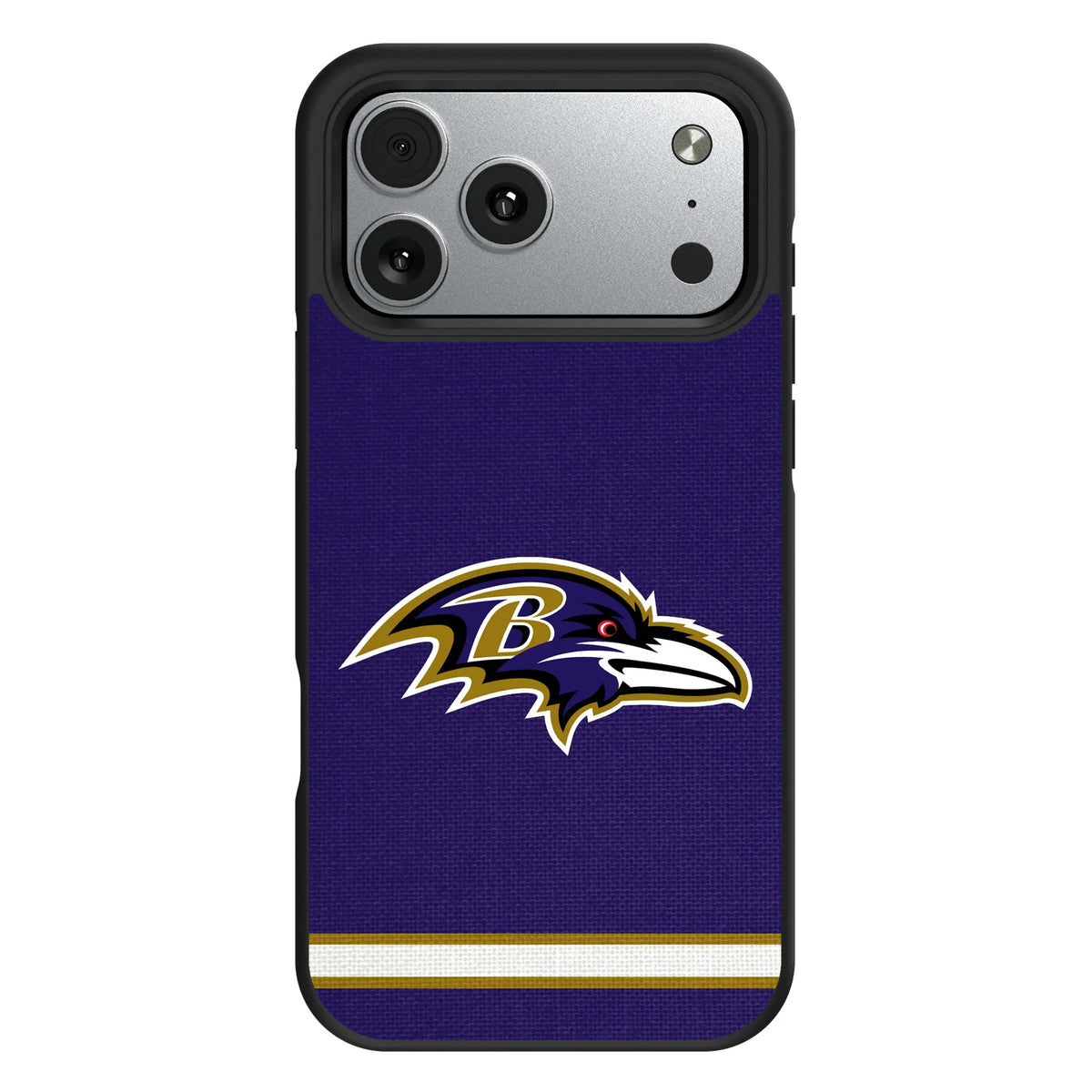 Baltimore Ravens Stripe iPhone Bump Phone Case for Apple iPhone#Device_iPhone 17 Pro Max