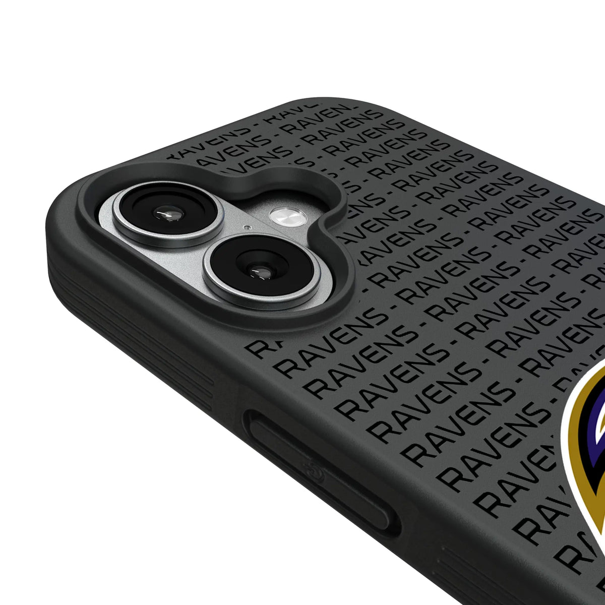 Baltimore Ravens Text Backdrop iPhone Bump Phone Case for Apple iPhone - Detail#Device_iPhone 17