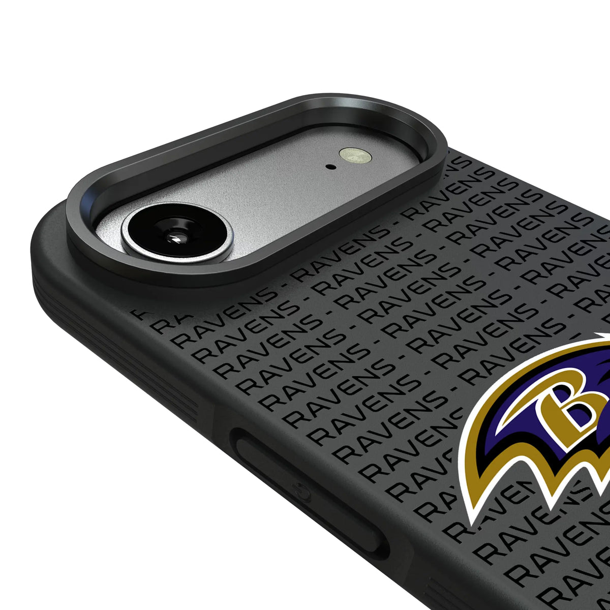 Baltimore Ravens Text Backdrop iPhone Bump Phone Case for Apple iPhone - Detail#Device_iPhone Air