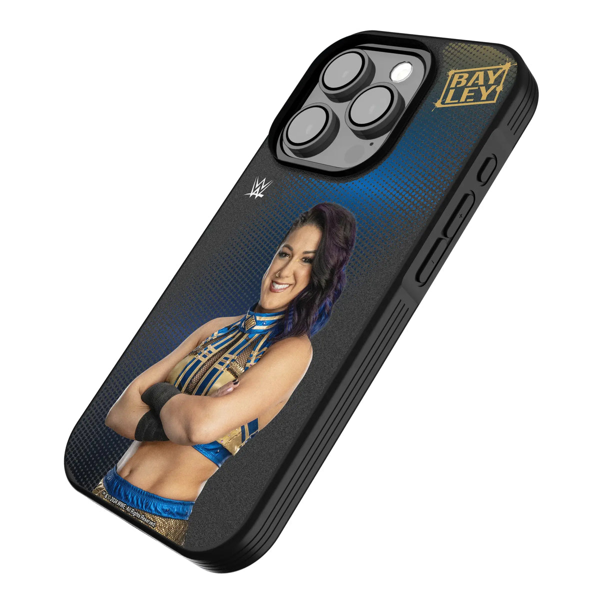 Bayley Superstar iPhone Bump Phone Case for Apple iPhone - Isometric View