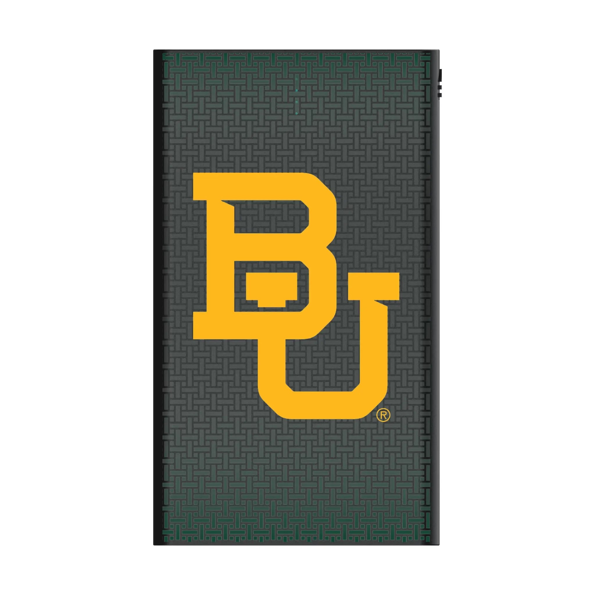 Baylor University Bears Linen 5000mAh Flat Power Bank