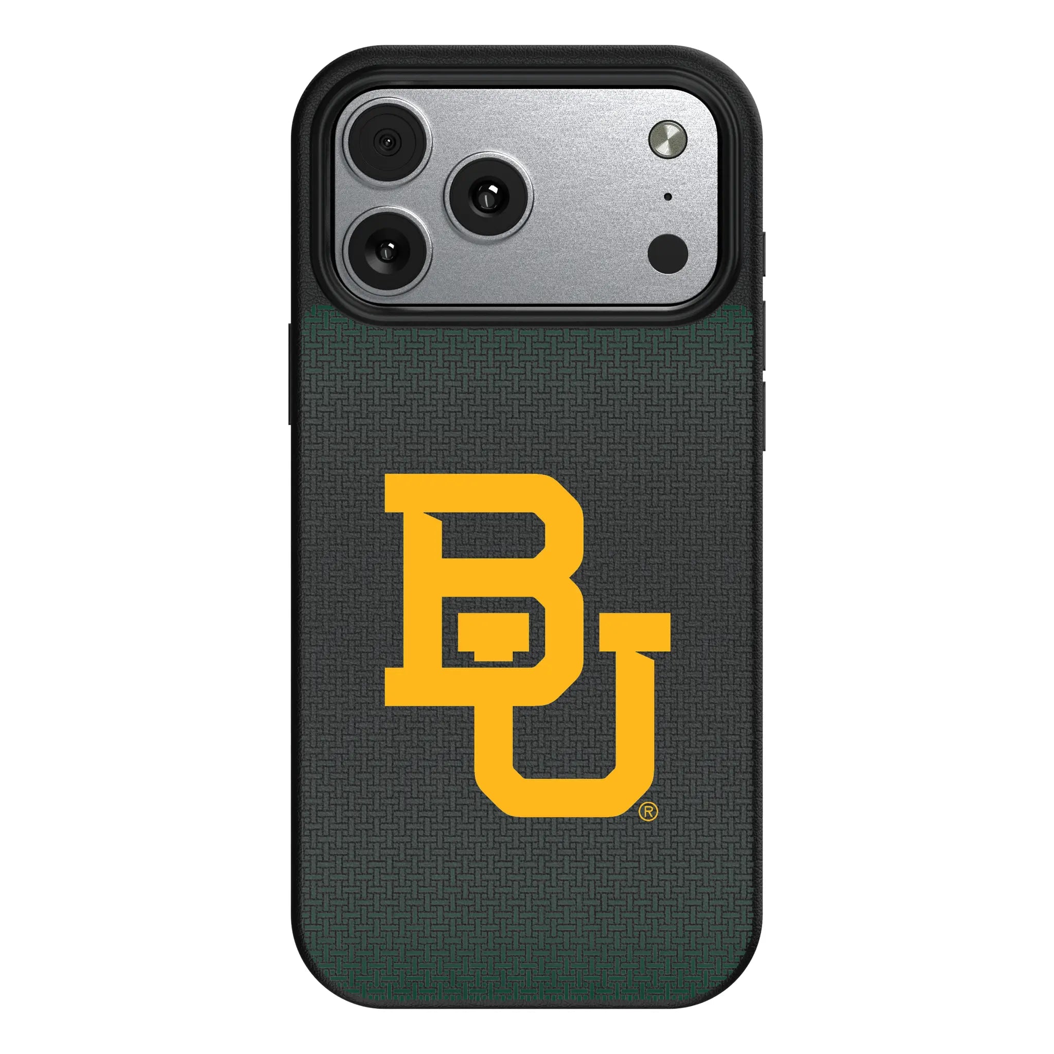 Baylor University Bears Linen iPhone MagSafe Compatible Phone Case for Apple iPhone#Device_iPhone 17 Pro Max