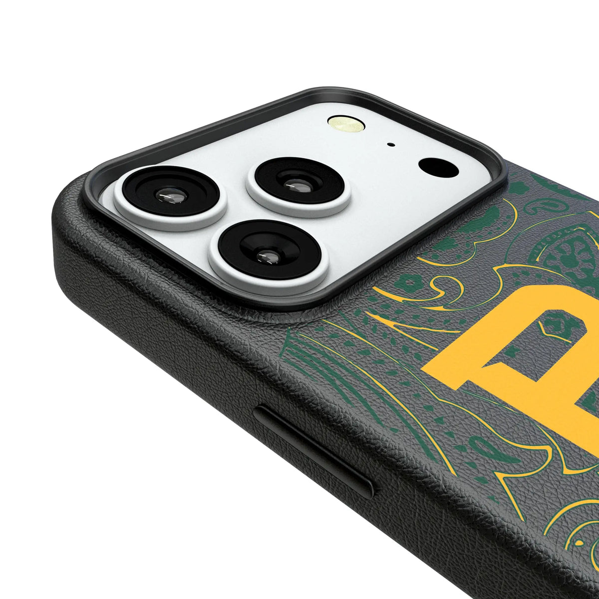 Baylor University Bears Paisley iPhone MagSafe Compatible Phone Case for Apple iPhone - Detail#Device_iPhone 18 Pro