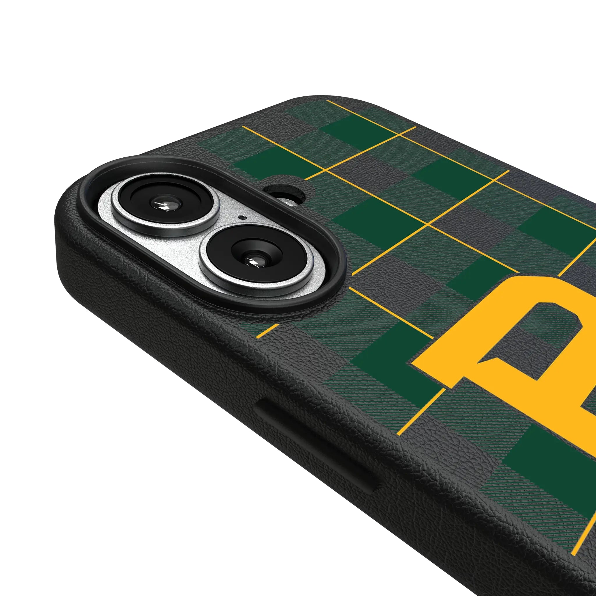 Baylor University Bears Plaid iPhone MagSafe Compatible Phone Case for Apple iPhone - Detail#Device_iPhone 17