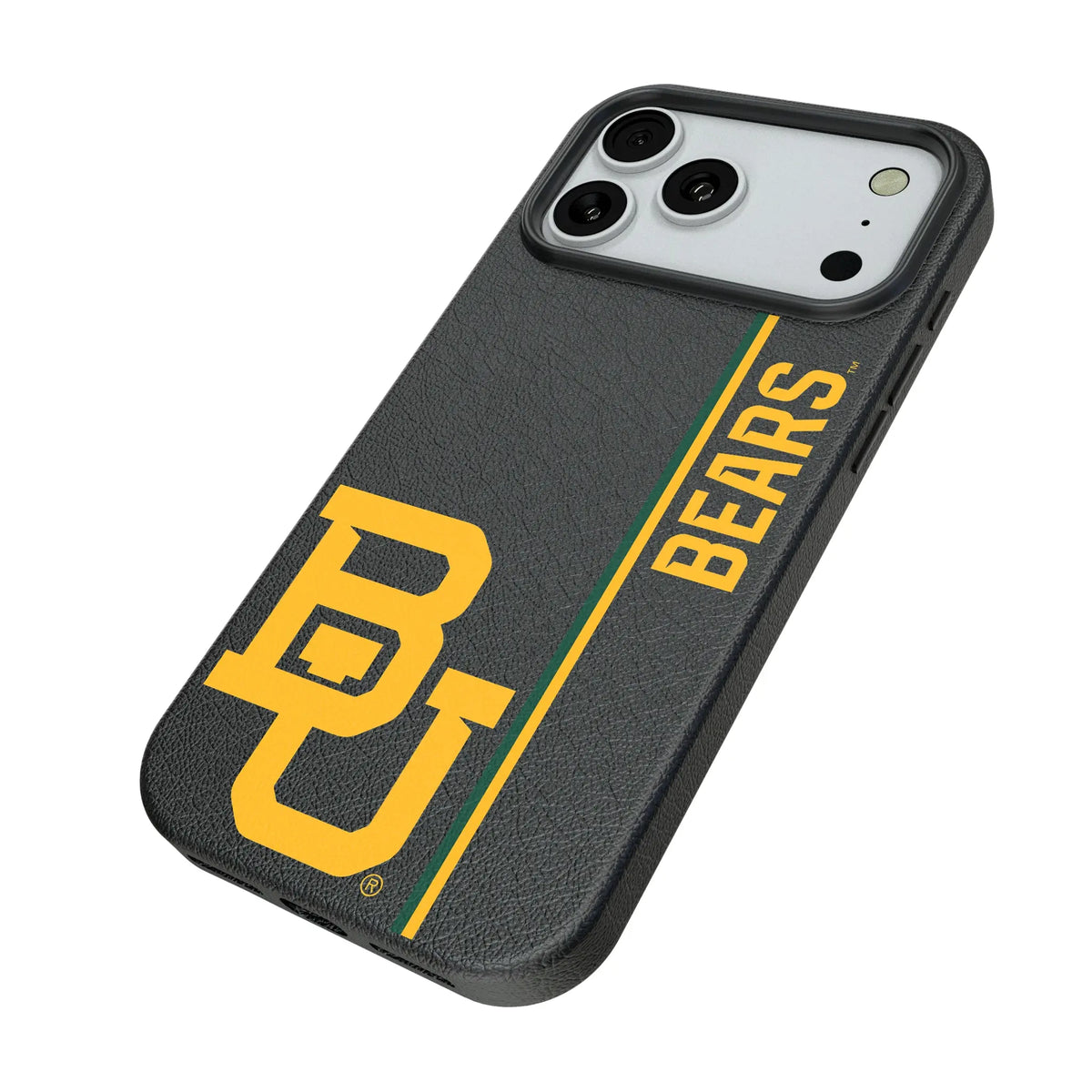 Baylor University Bears Sidebar iPhone MagSafe Compatible Phone Case for Apple iPhone - Isometric View#Device_iPhone 18 Pro Max