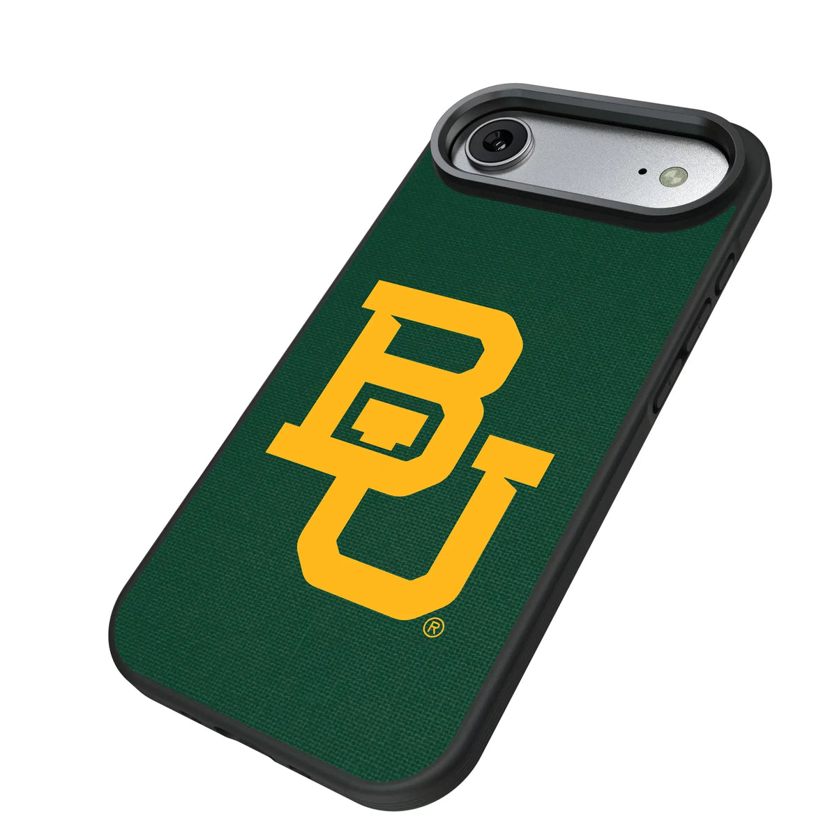 Baylor University Bears Solid iPhone Bump Phone Case for Apple iPhone - Isometric View#Device_iPhone Air