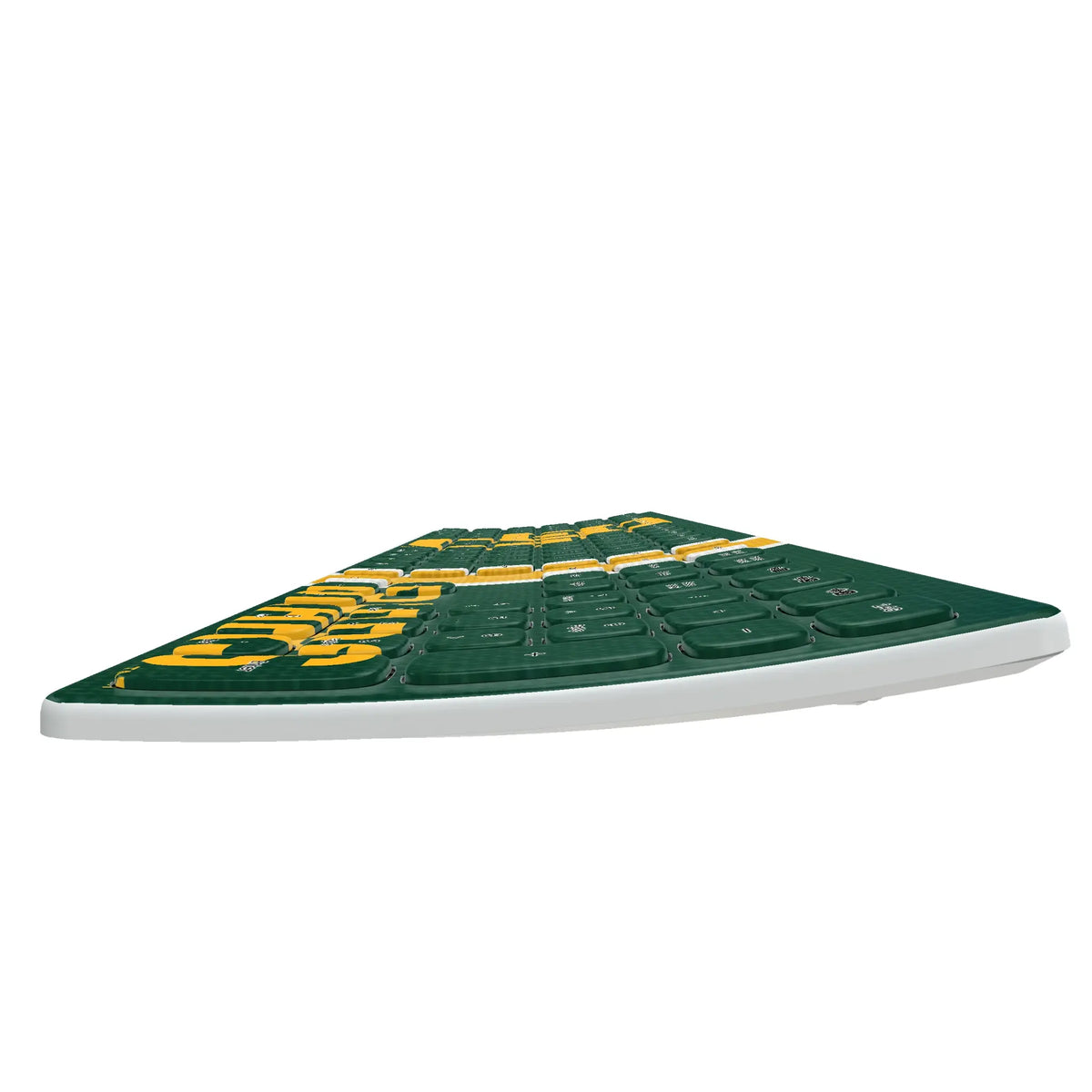 Baylor University Bears Stripe KKB605 Curved Wireless Keyboard