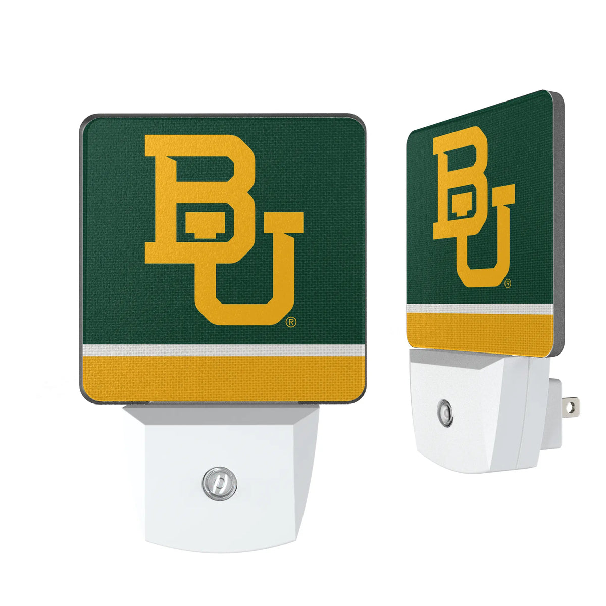 Baylor University Bears Stripe Night Light 2-Pack