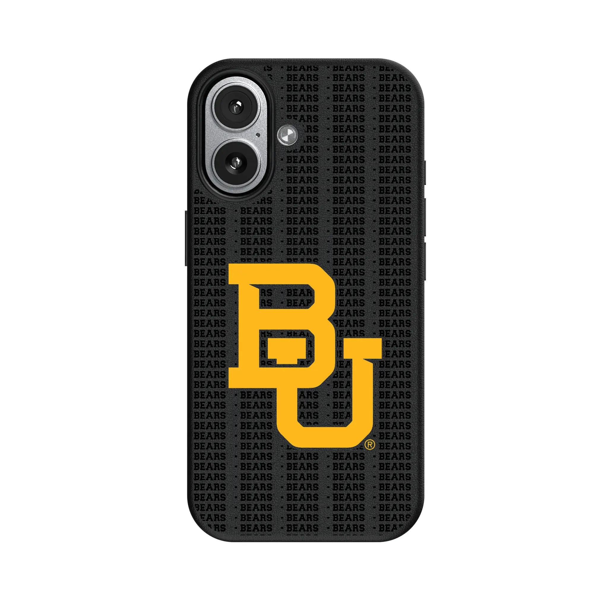 Baylor University Bears Text Backdrop iPhone MagSafe Compatible Phone Case for Apple iPhone#Device_iPhone 17