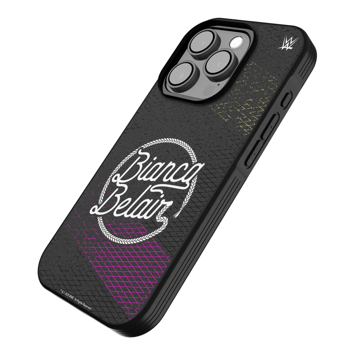 Bianca Belair Steel iPhone Bump Phone Case for Apple iPhone - Isometric View