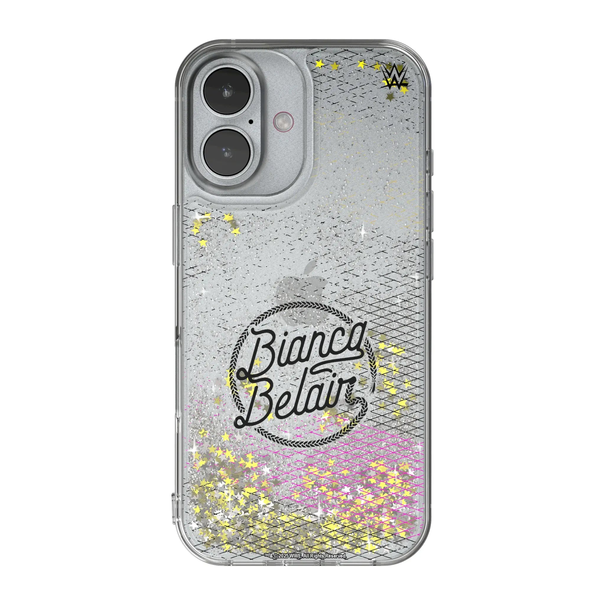 Bianca Belair Steel iPhone Glitter Phone Case for Apple iPhone