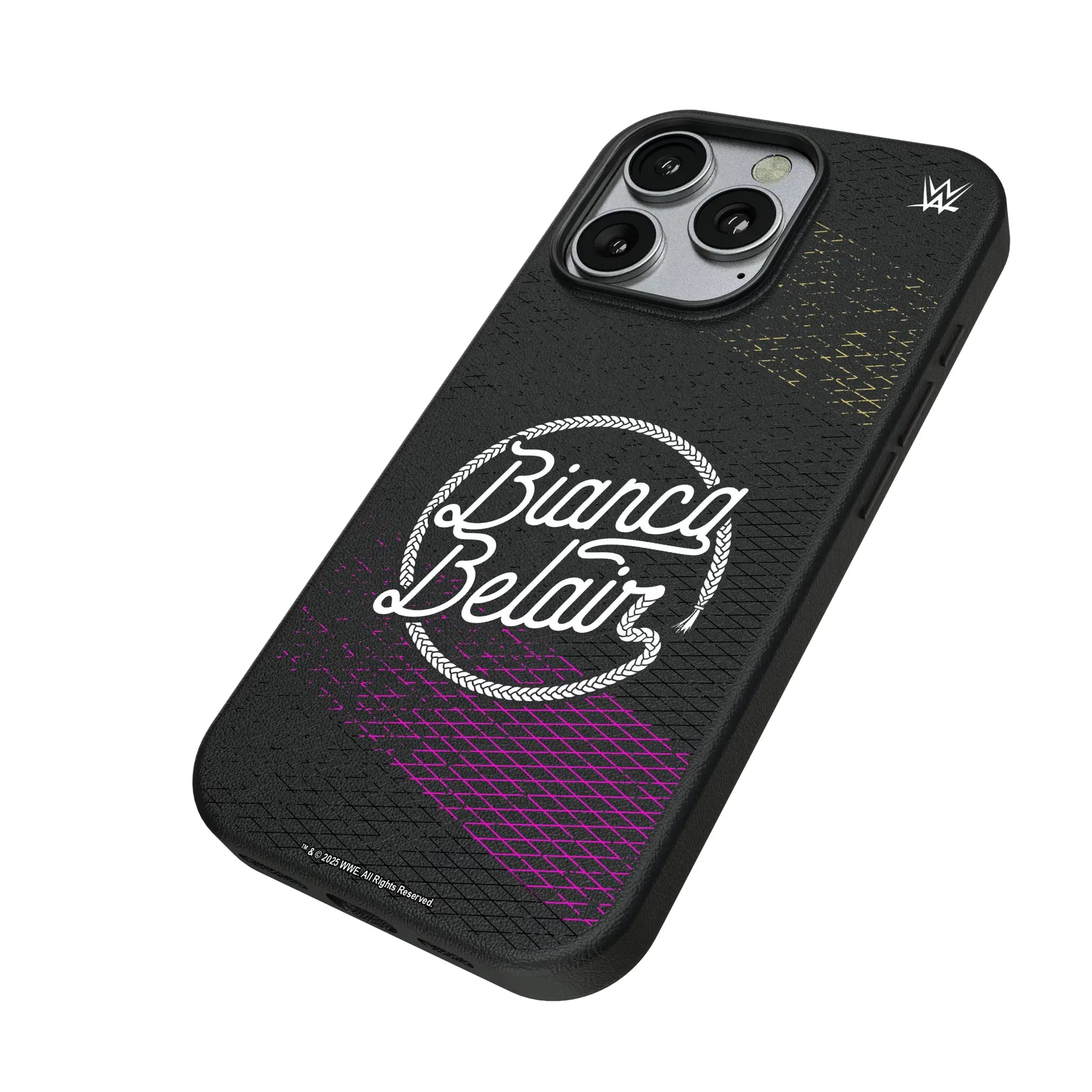 Bianca Belair Steel iPhone MagSafe Compatible Phone Case for Apple iPhone - Isometric View