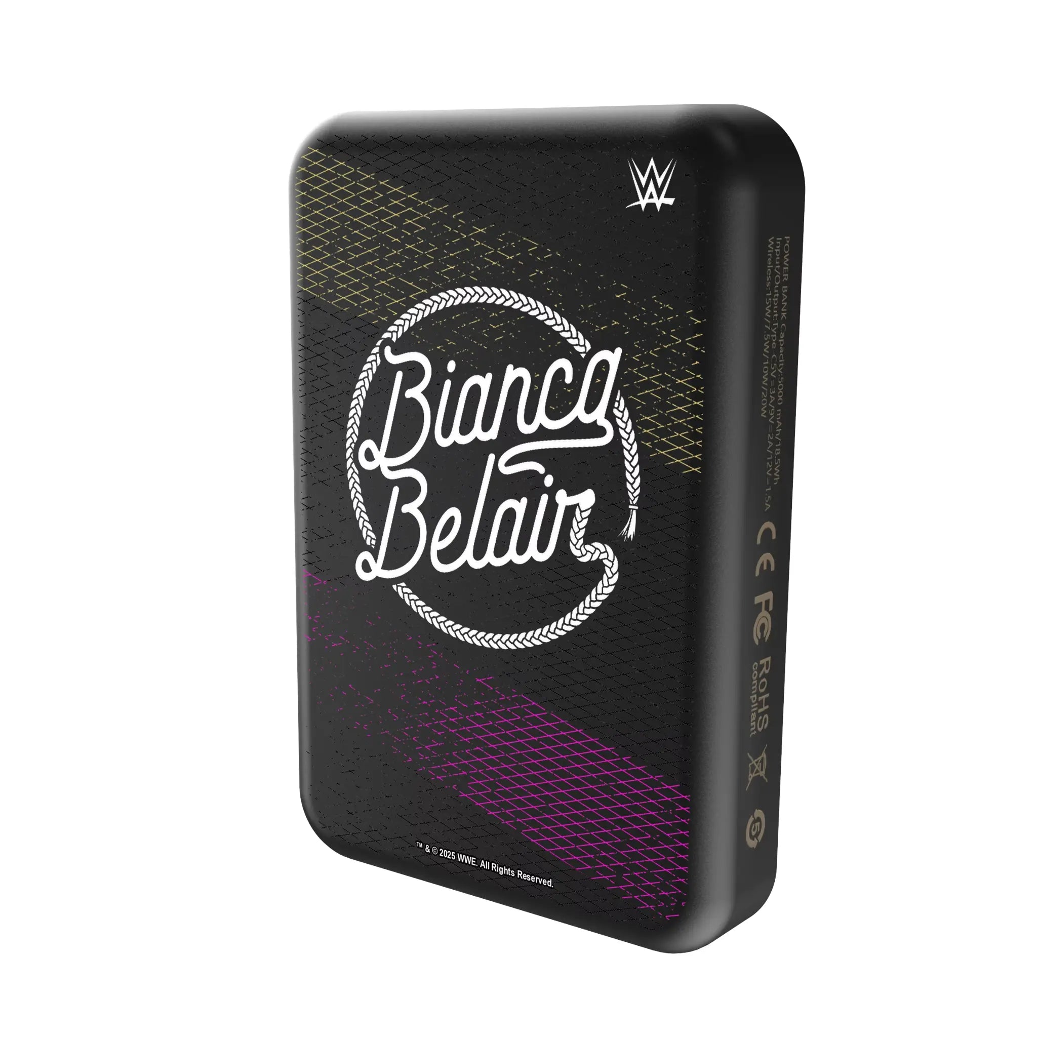 Bianca Belair Steel Wireless Mag Power Bank
