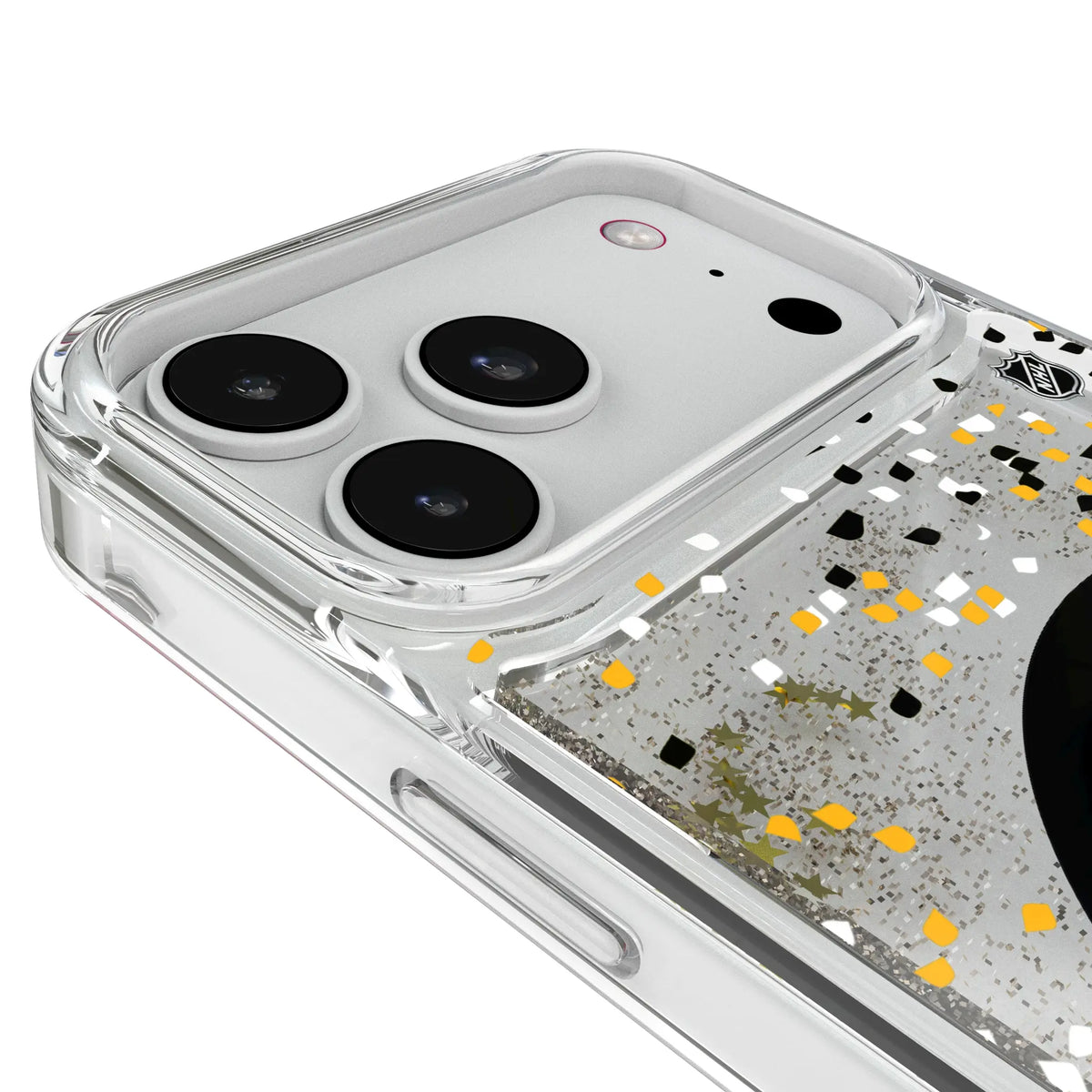 Boston Bruins Confetti iPhone Glitter Phone Case for Apple iPhone - Detail#Device_iPhone 18 Pro Max