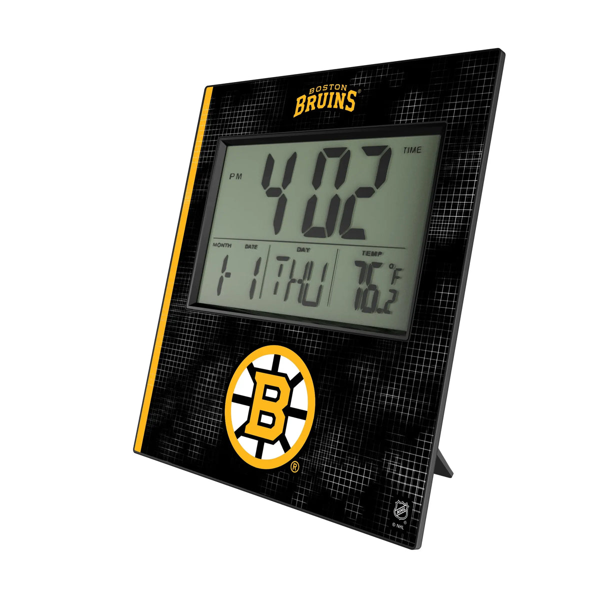 Boston Bruins Hatch Wall Clock