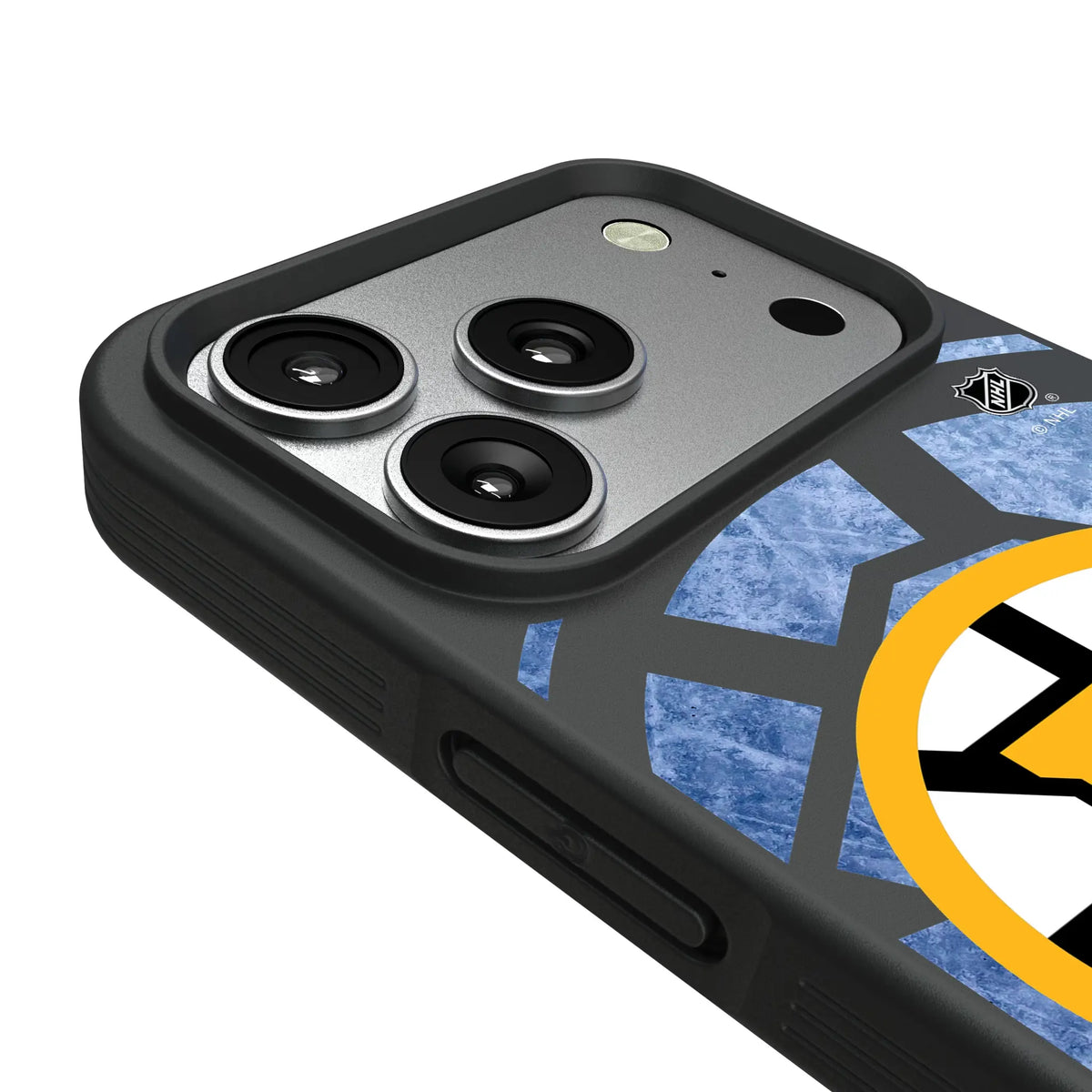 Boston Bruins Ice Tilt iPhone Bump Phone Case for Apple iPhone - Detail#Device_iPhone 17 Pro