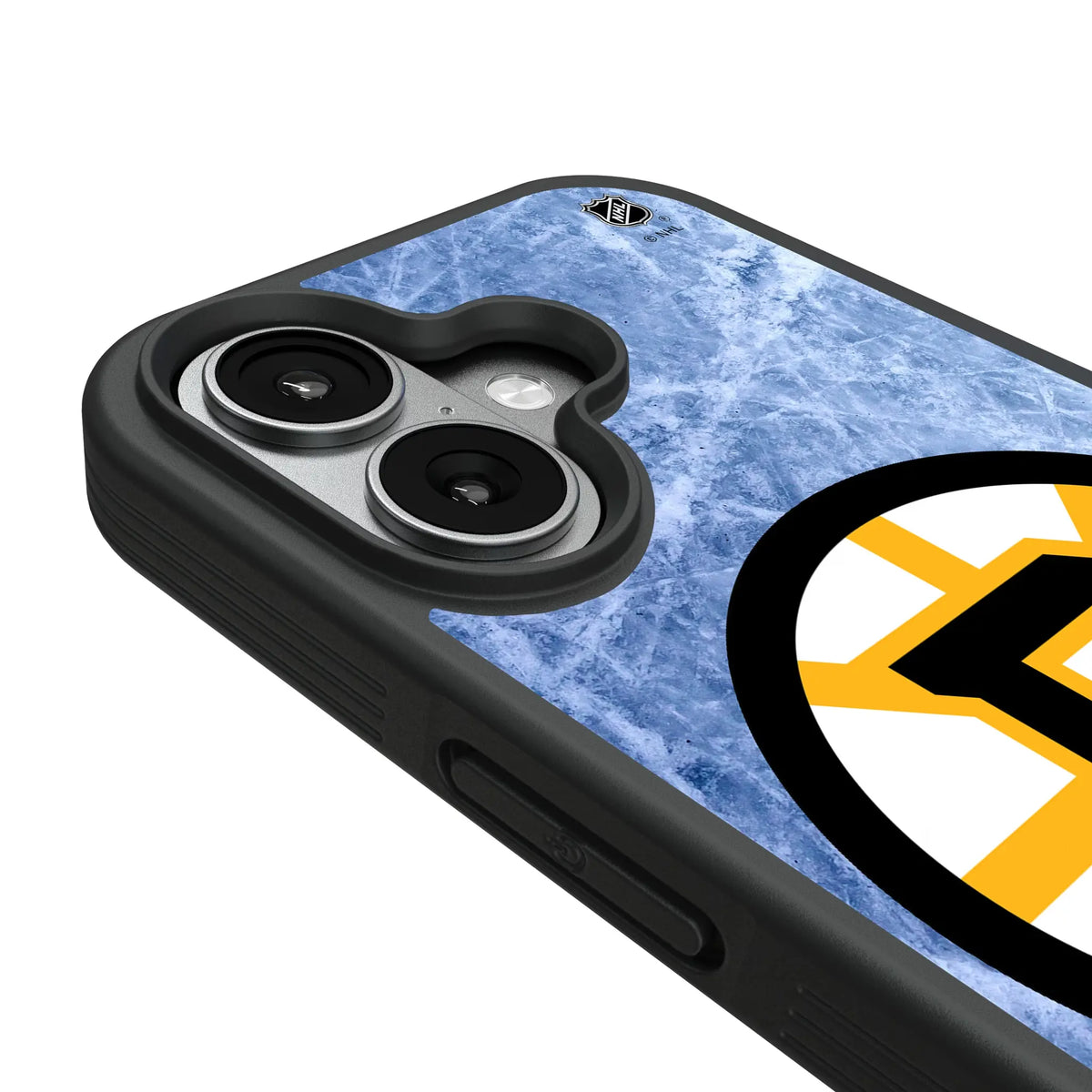 Boston Bruins Ice Wordmark iPhone Bump Phone Case for Apple iPhone - Detail#Device_iPhone 17
