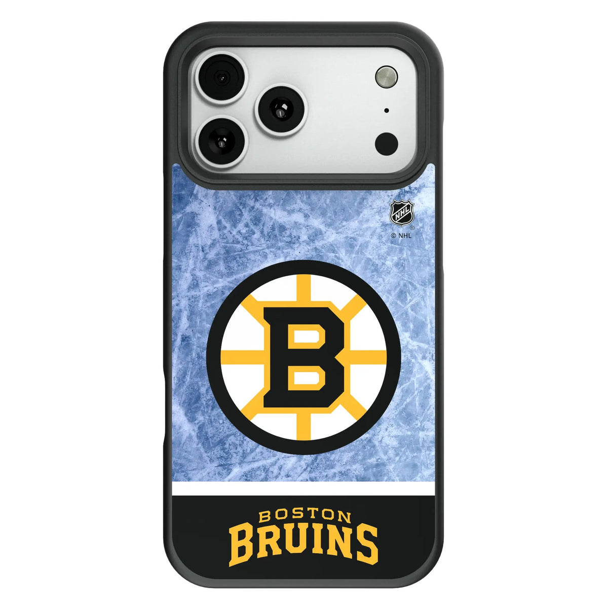 Boston Bruins Ice Wordmark Bump Phone Case for Apple iPhone