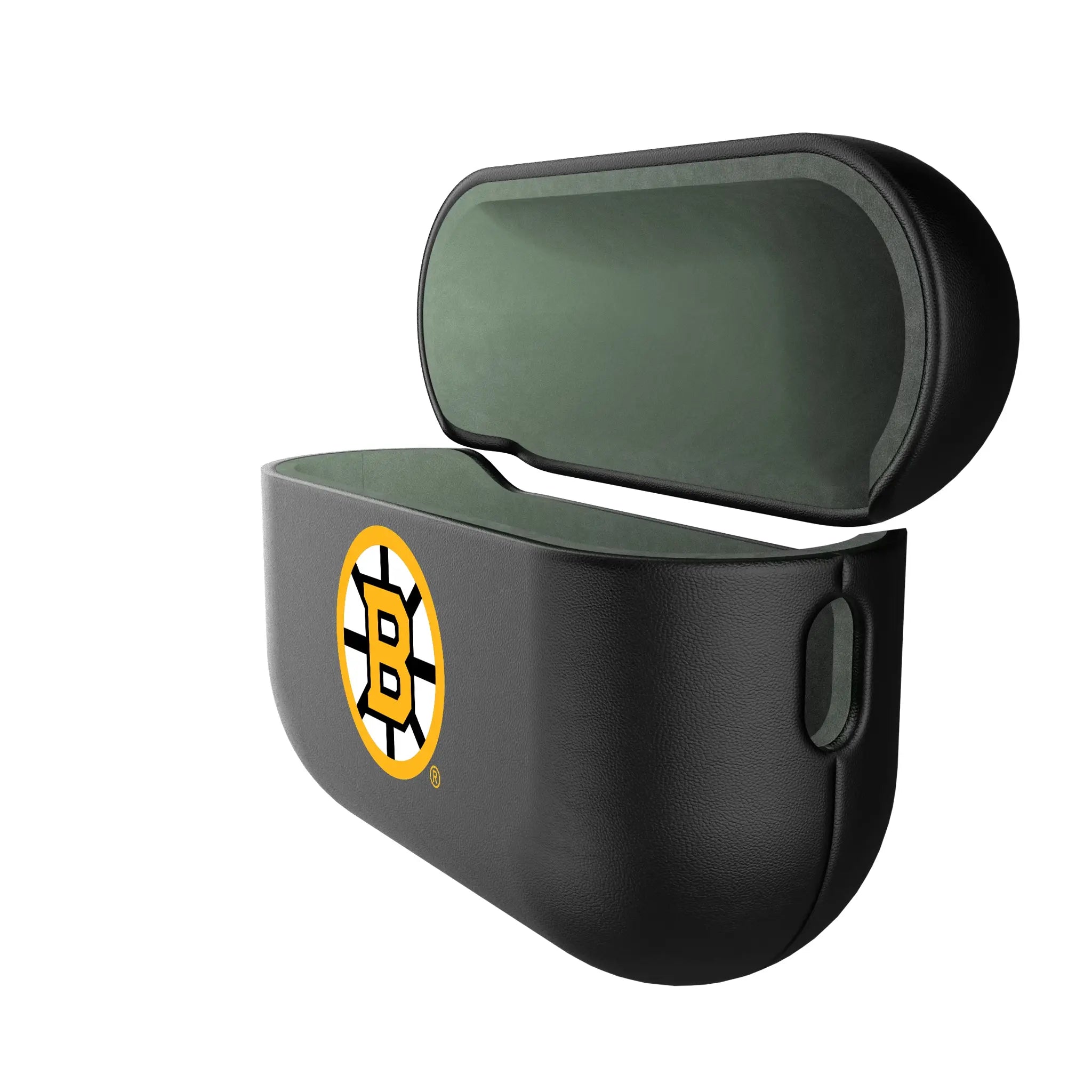 Boston Bruins Insignia AirPods AirPod Case Cover - Isometric View#Device_AirPods Pro 2nd Gen
