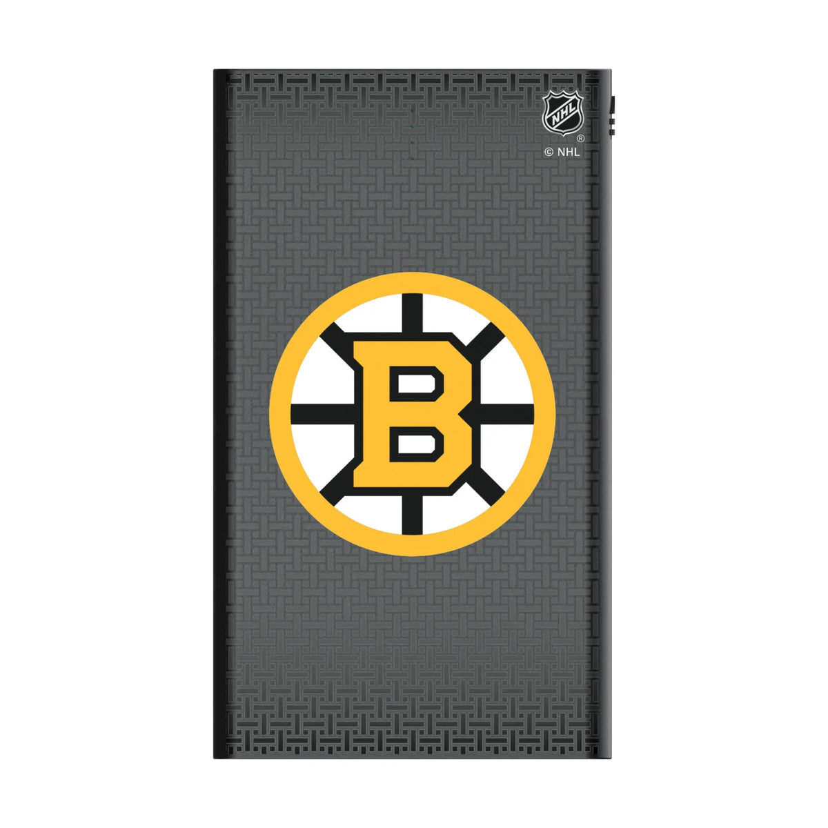 Boston Bruins Linen 5000mAh Flat Power Bank