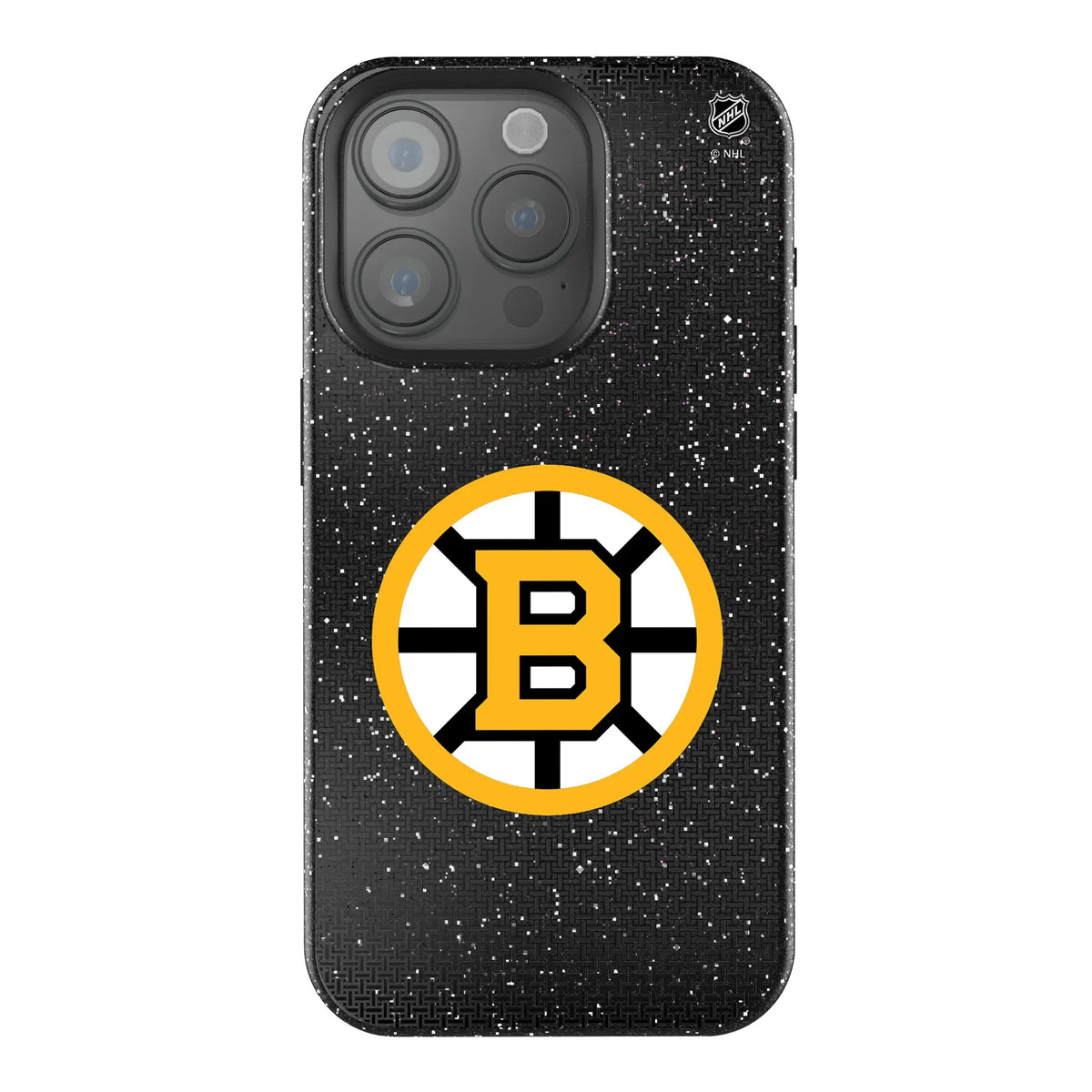 Boston Bruins Linen iPhone Bling Phone Case for Apple iPhone